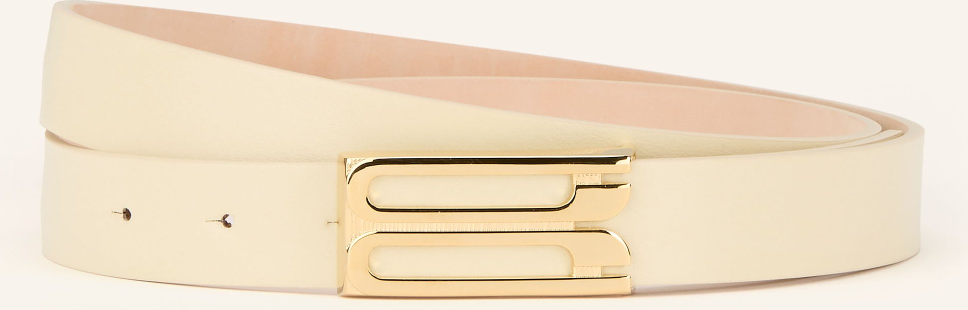 Victoria Beckham Ledergürtel weiss