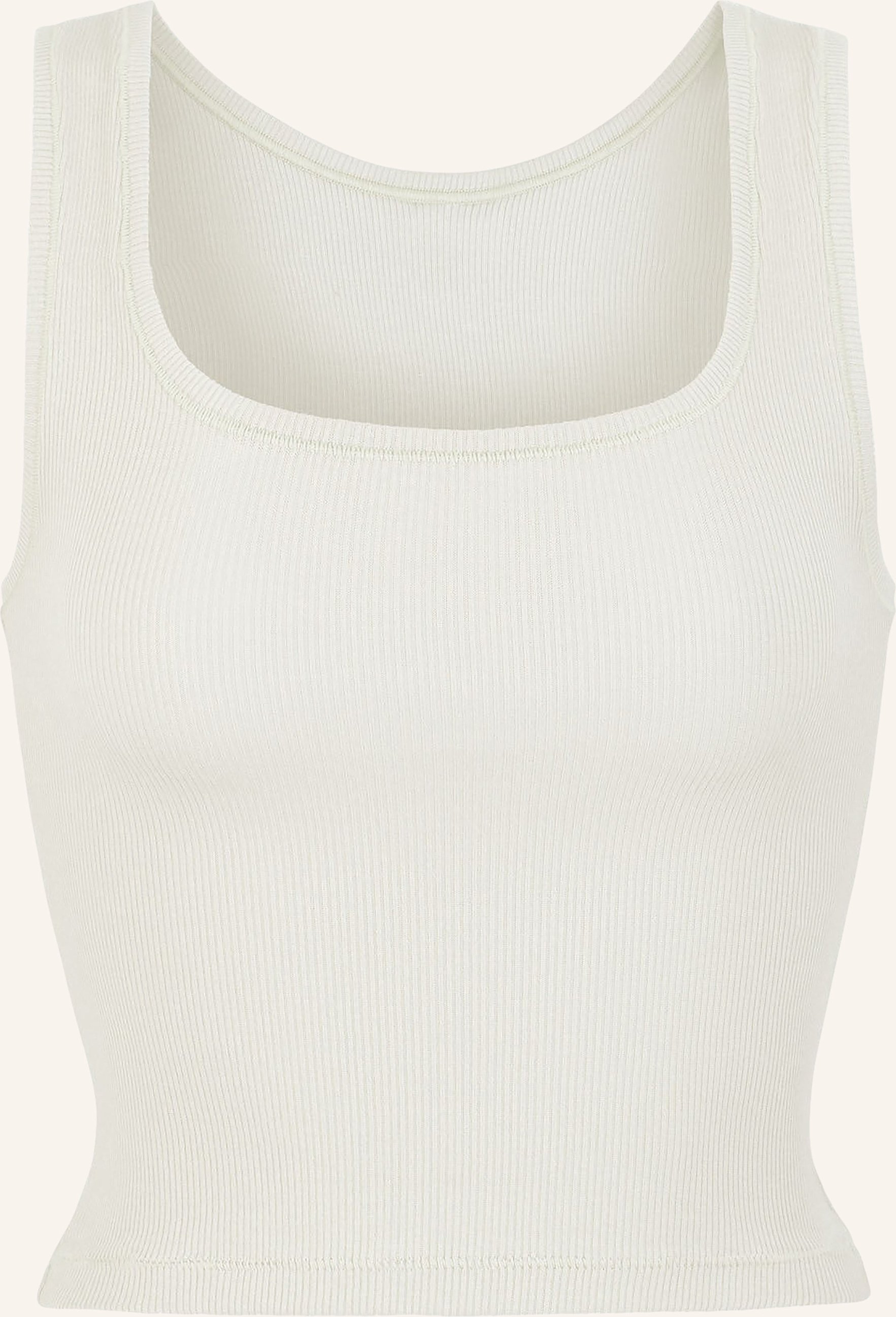 Skims Top Cotton Rib weiss