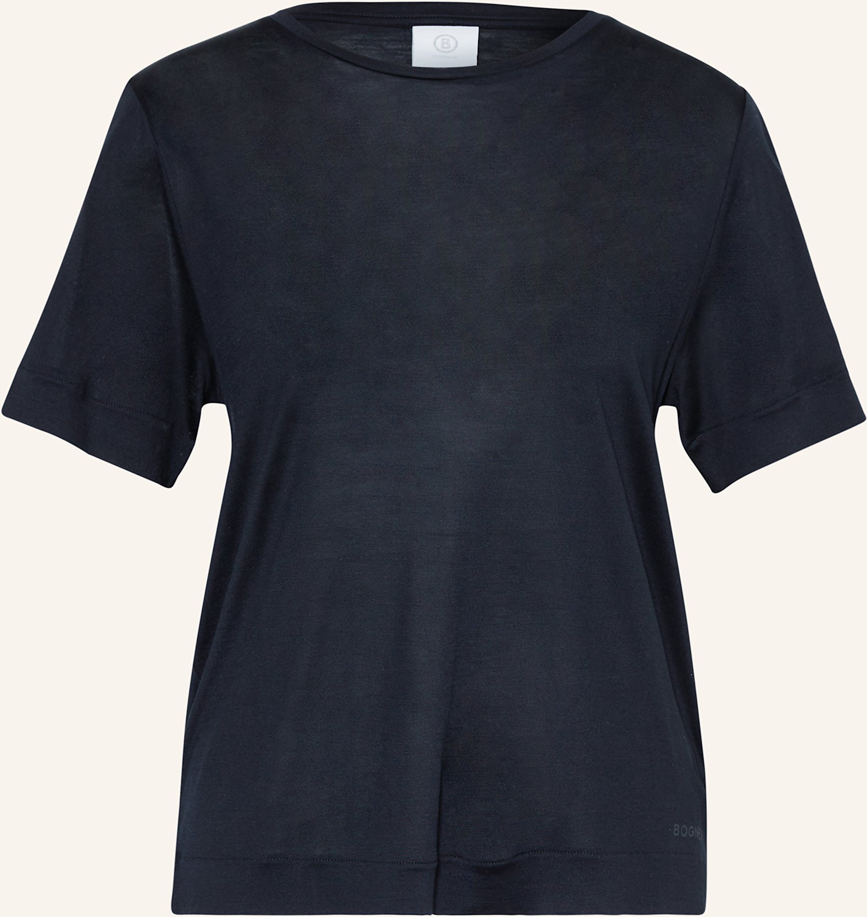 Bogner T-Shirt Sienna Aus Seide blau
