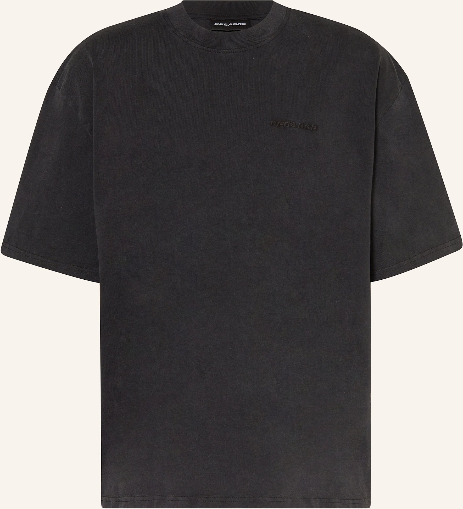 Pegador Oversized-Shirt schwarz