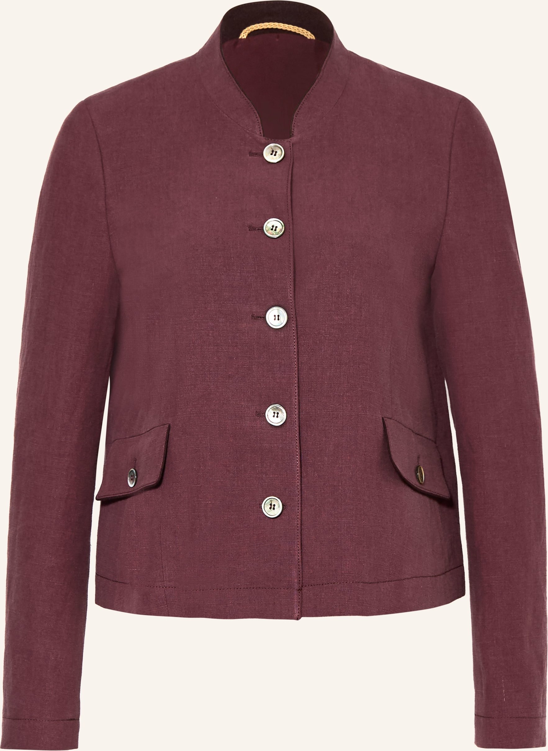 Grasegger Janker Silke Aus Leinen rot