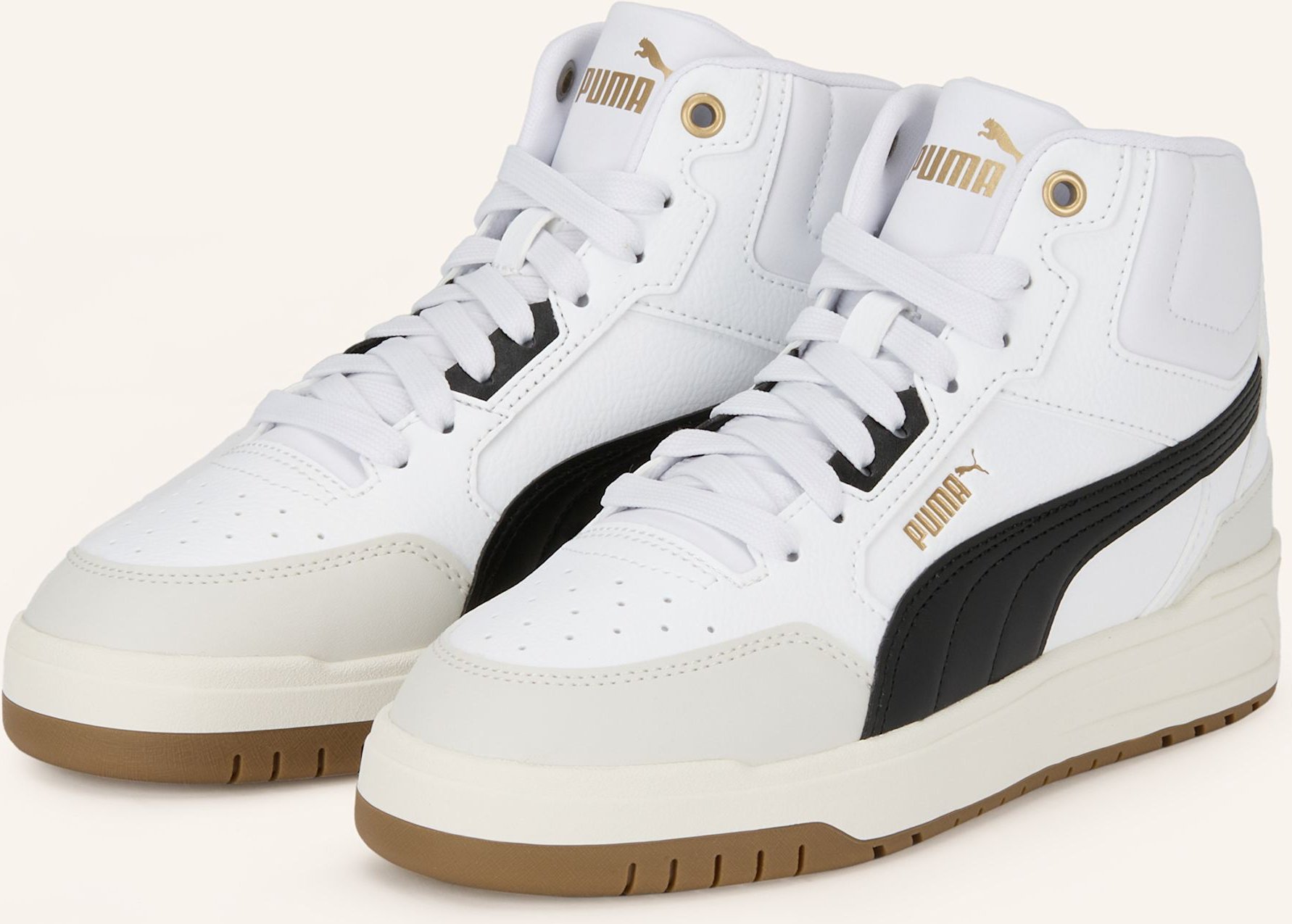 Puma High-Top Sneaker Shuffle Downtown Mid weiss