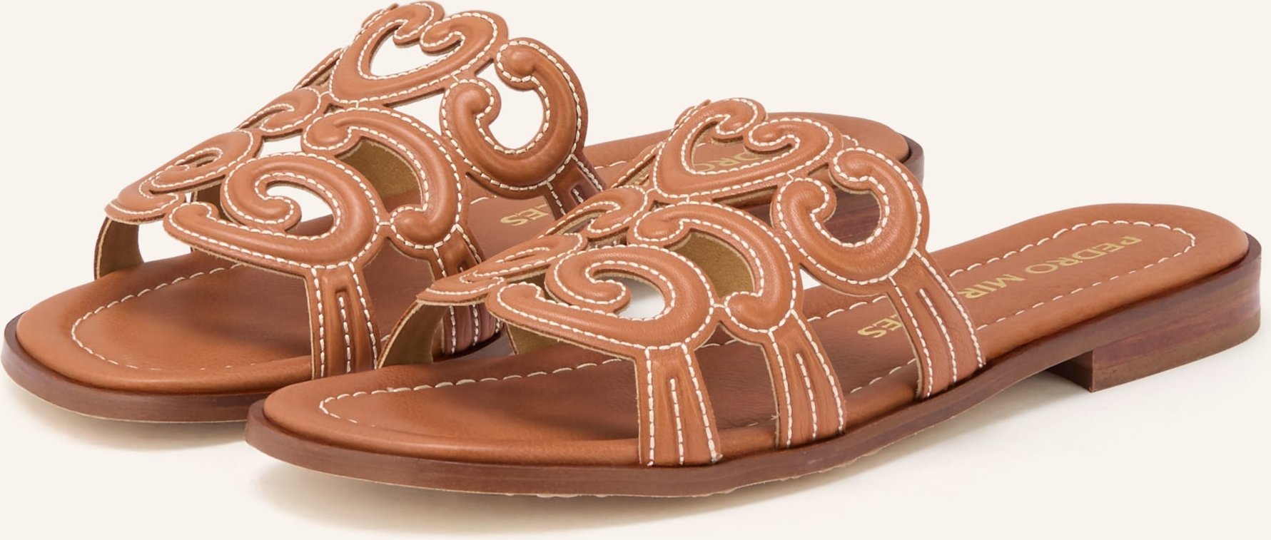 Pedro Miralles Pantoletten Atenea braun