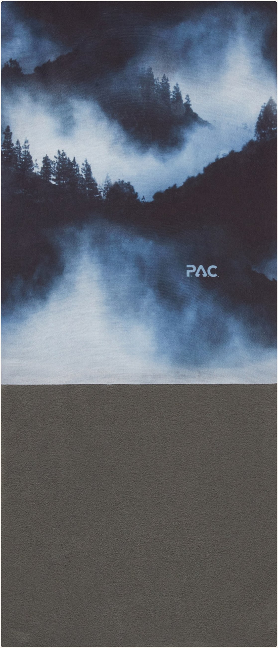 P.A.C. Multifunktionstuch Recycled Fleece blau