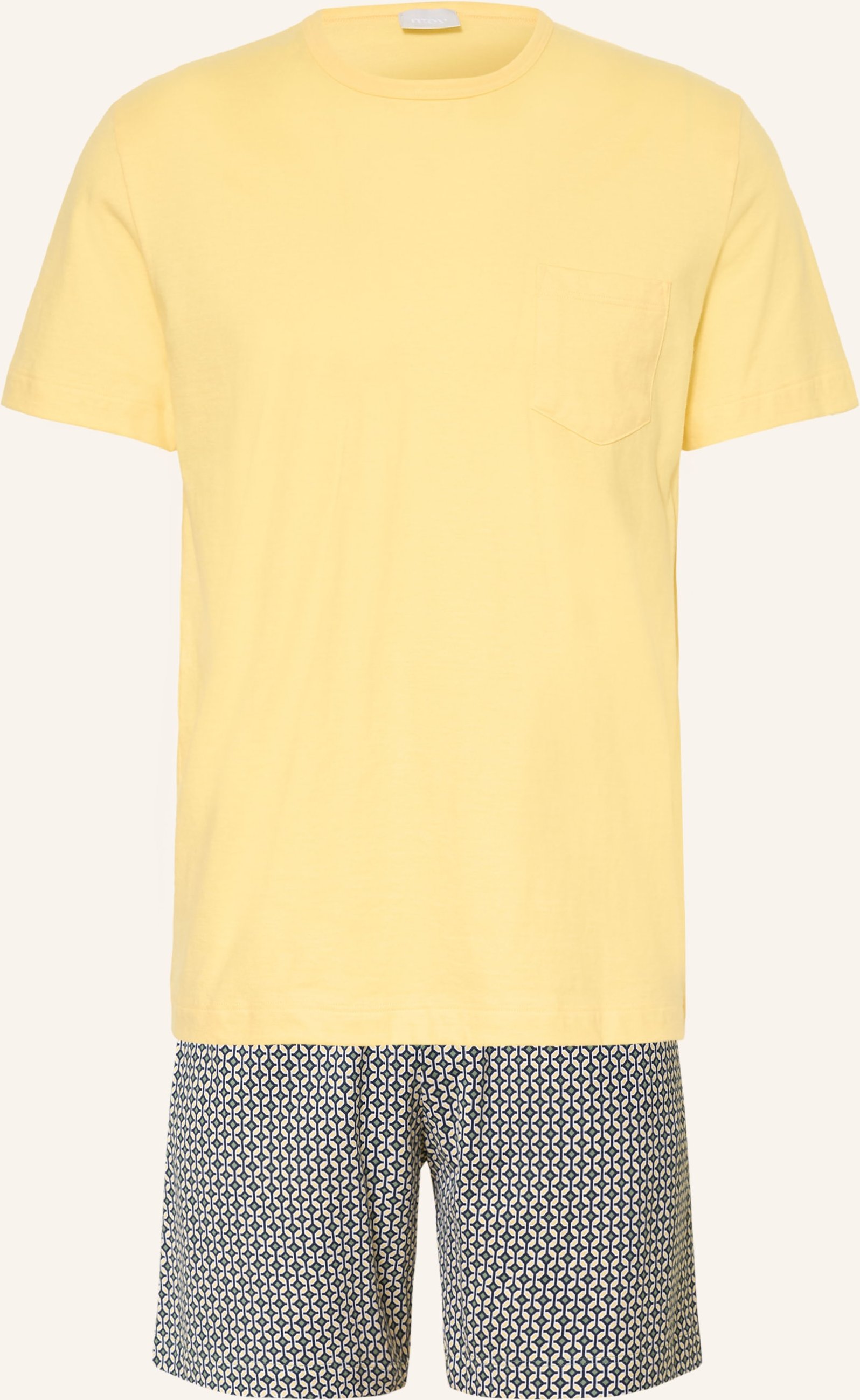 Mey Shorty-Schlafanzug gelb