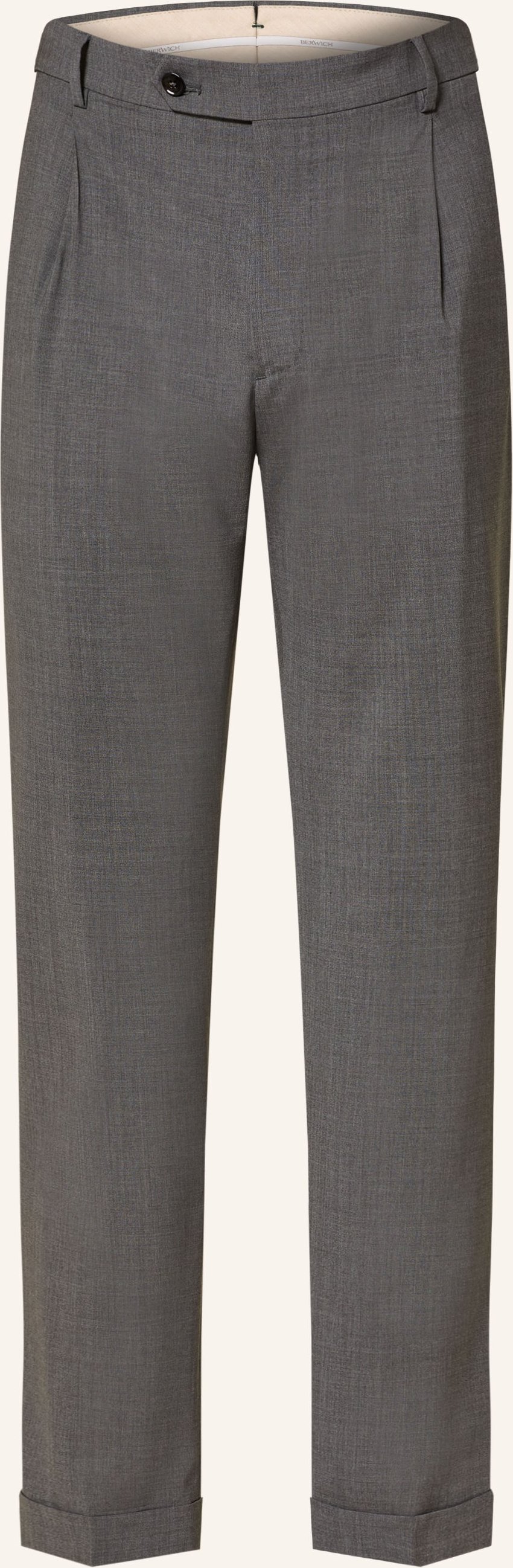 Berwich Anzughose Contemporary Fit grau