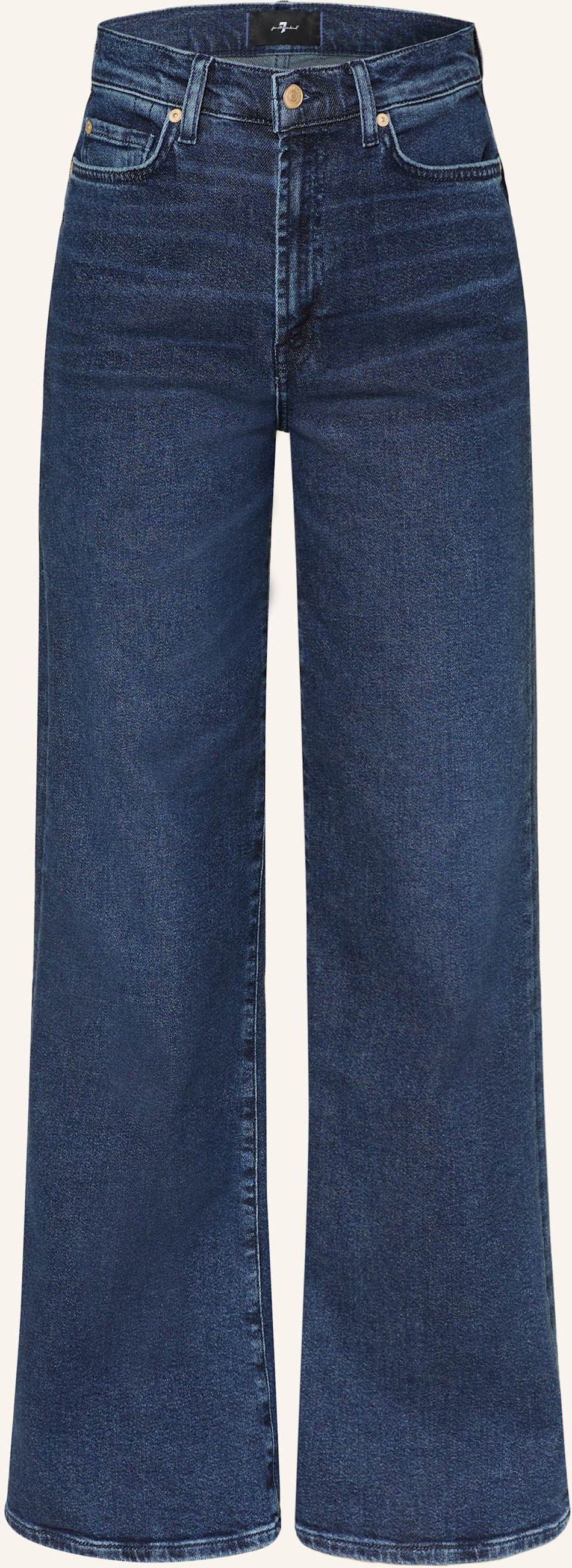 Thumbnail - 7 For All Mankind Flared Jeans Ultra High Rise Jo blau
