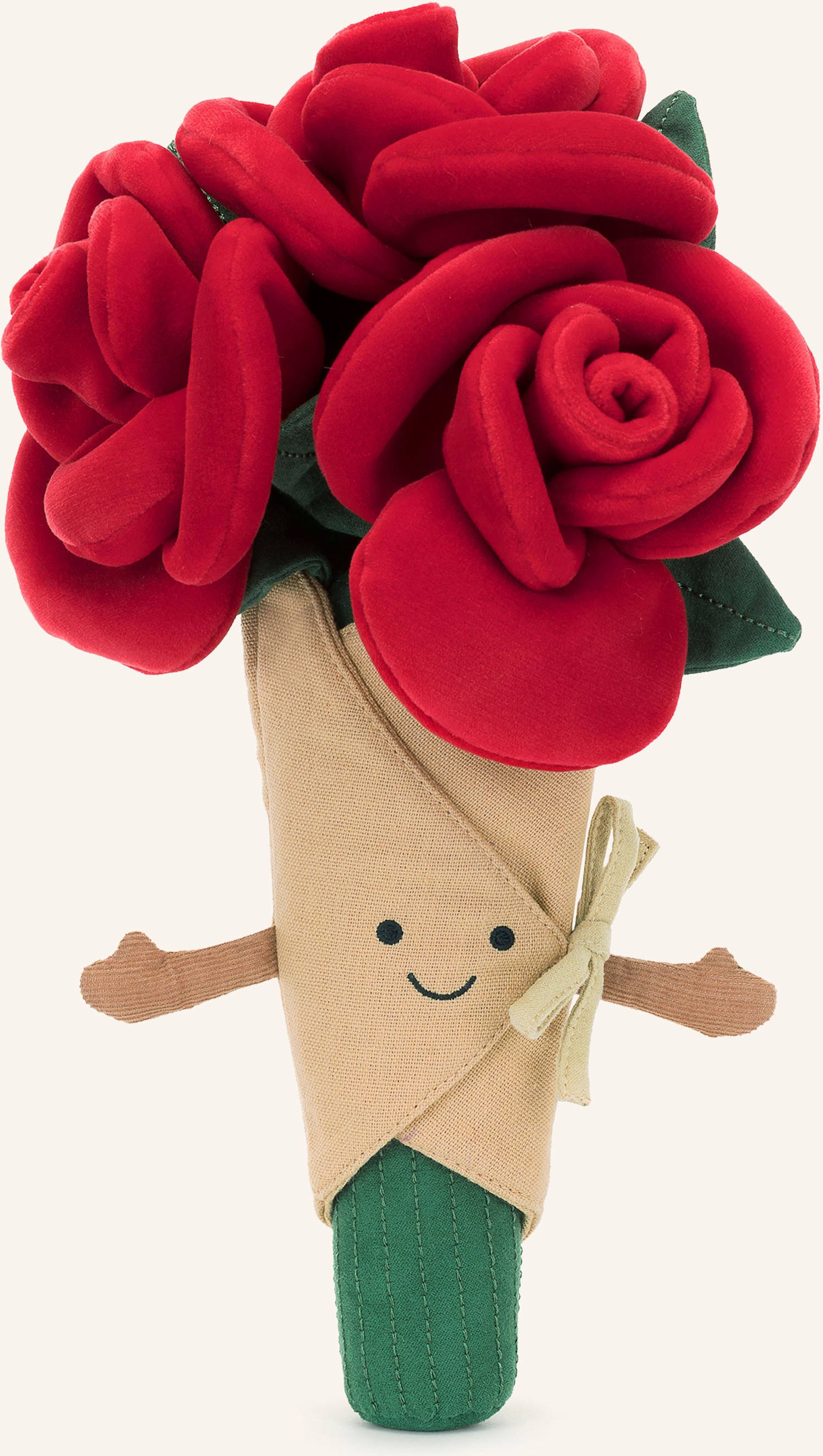 Jellycat Plüsch-Spielzeug Amuseables Rose Bouquet rot