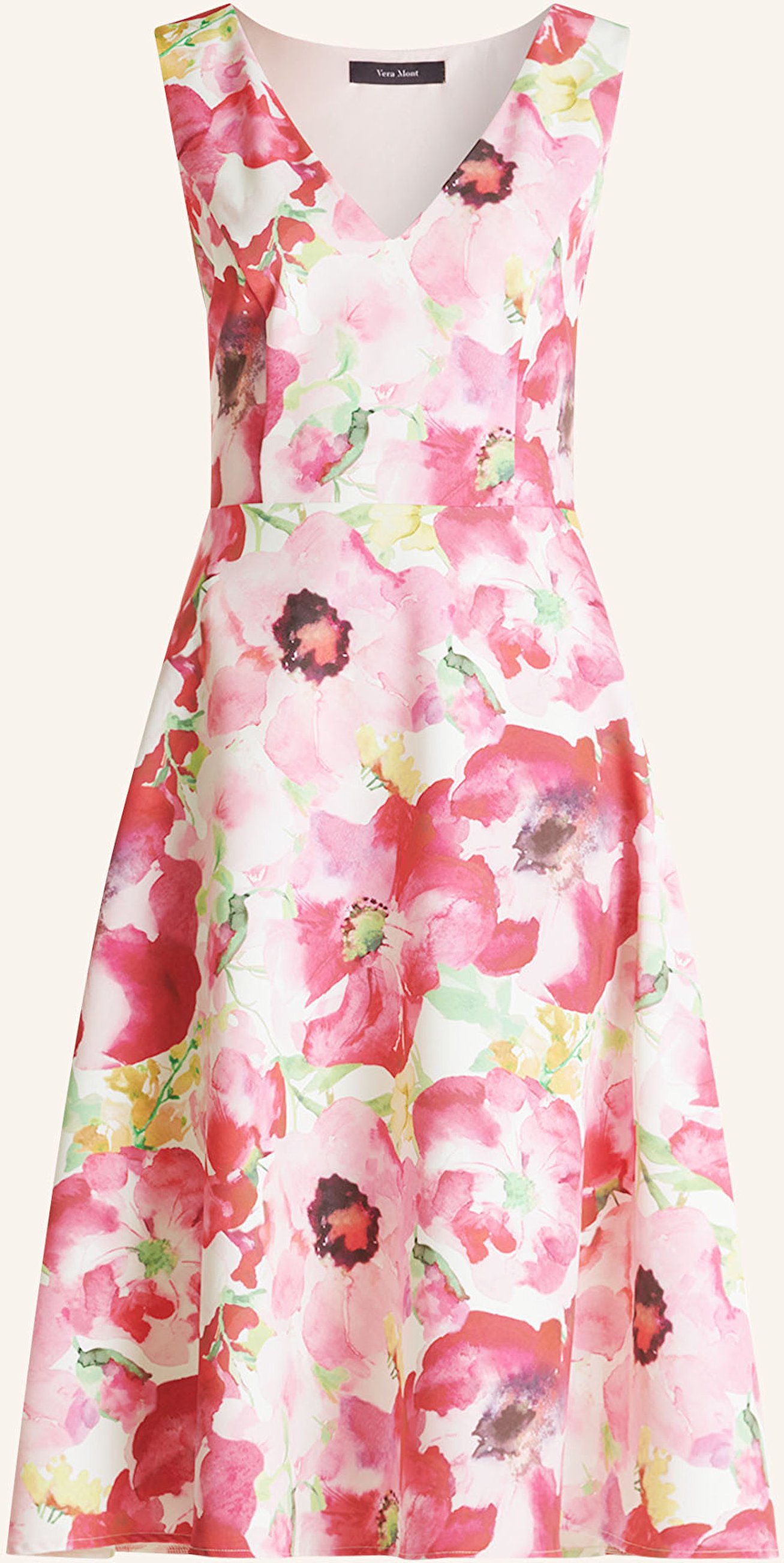 Vera Mont Cocktailkleid Mit Cut-Out pink