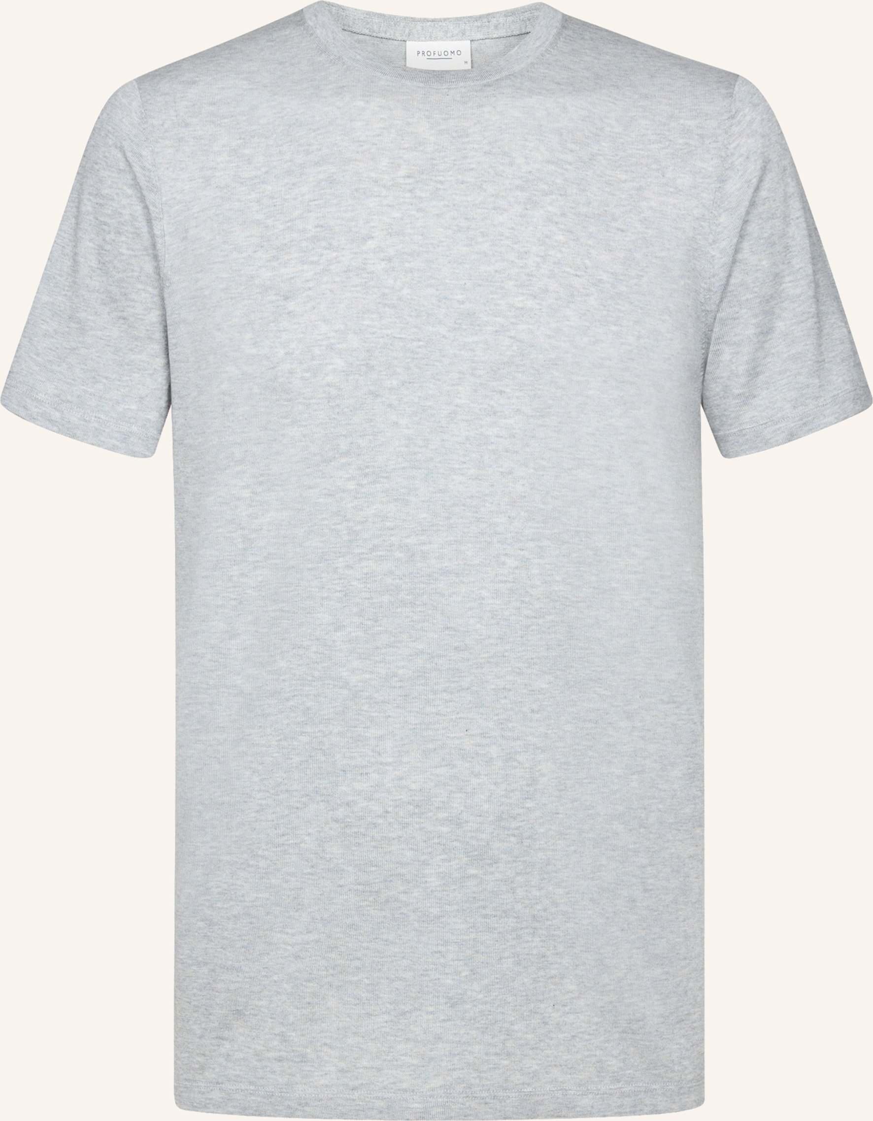 Profuomo T-Shirt Kurzarm grau