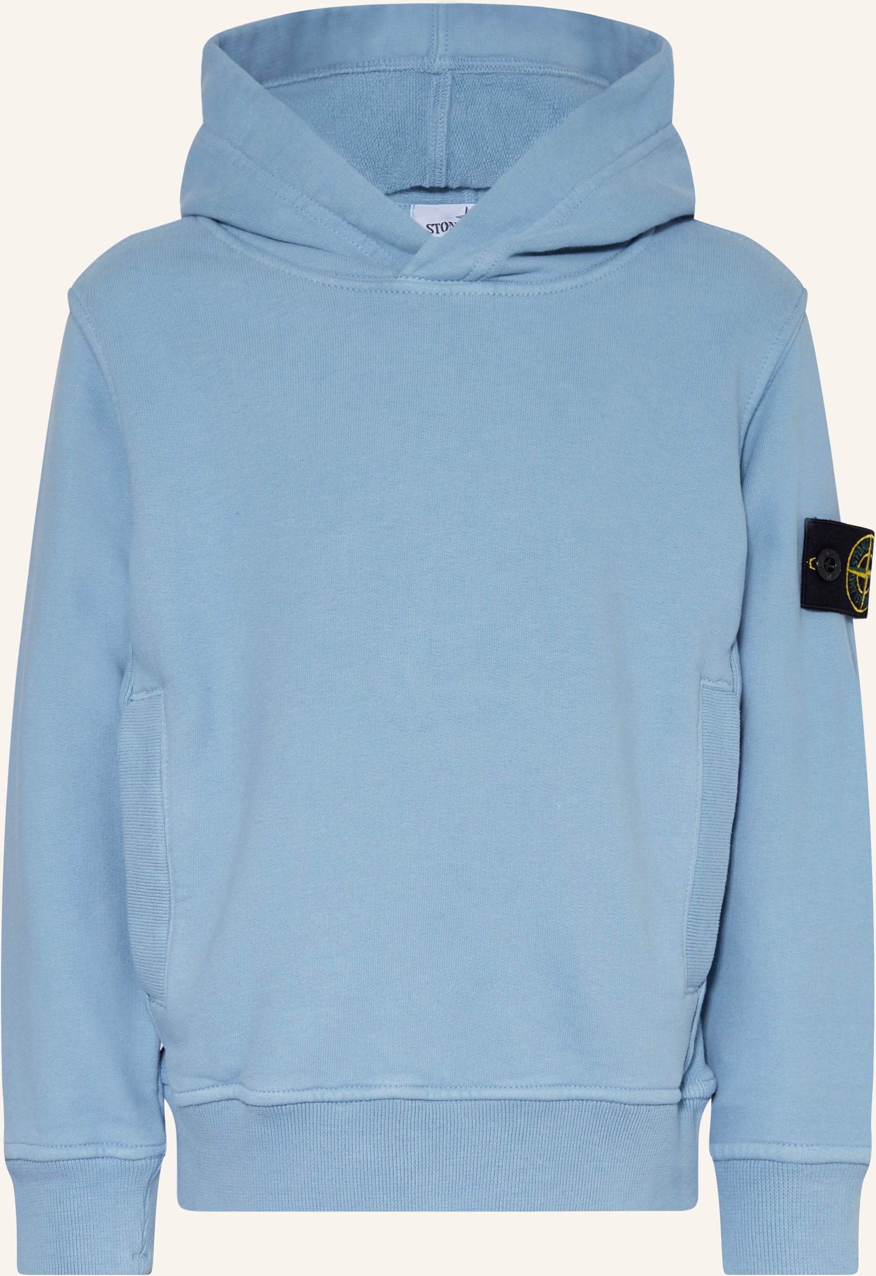 Stone Island Junior Hoodie blau