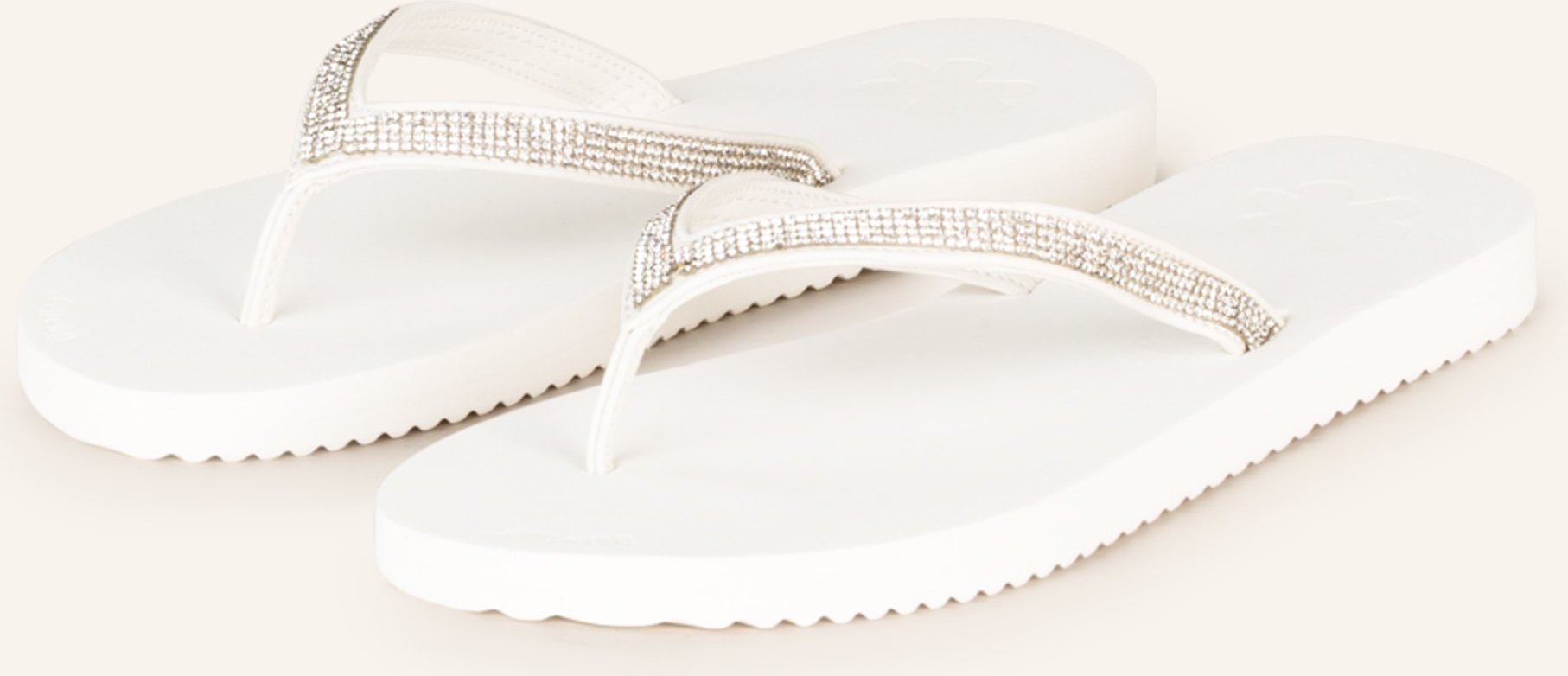 Flip*Flop Zehentrenner Flip Glam weiss