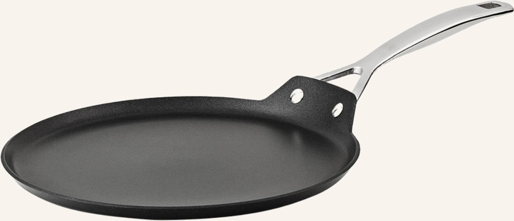 Le Creuset Crêpes-Pfanne Aluminium Antihaft schwarz