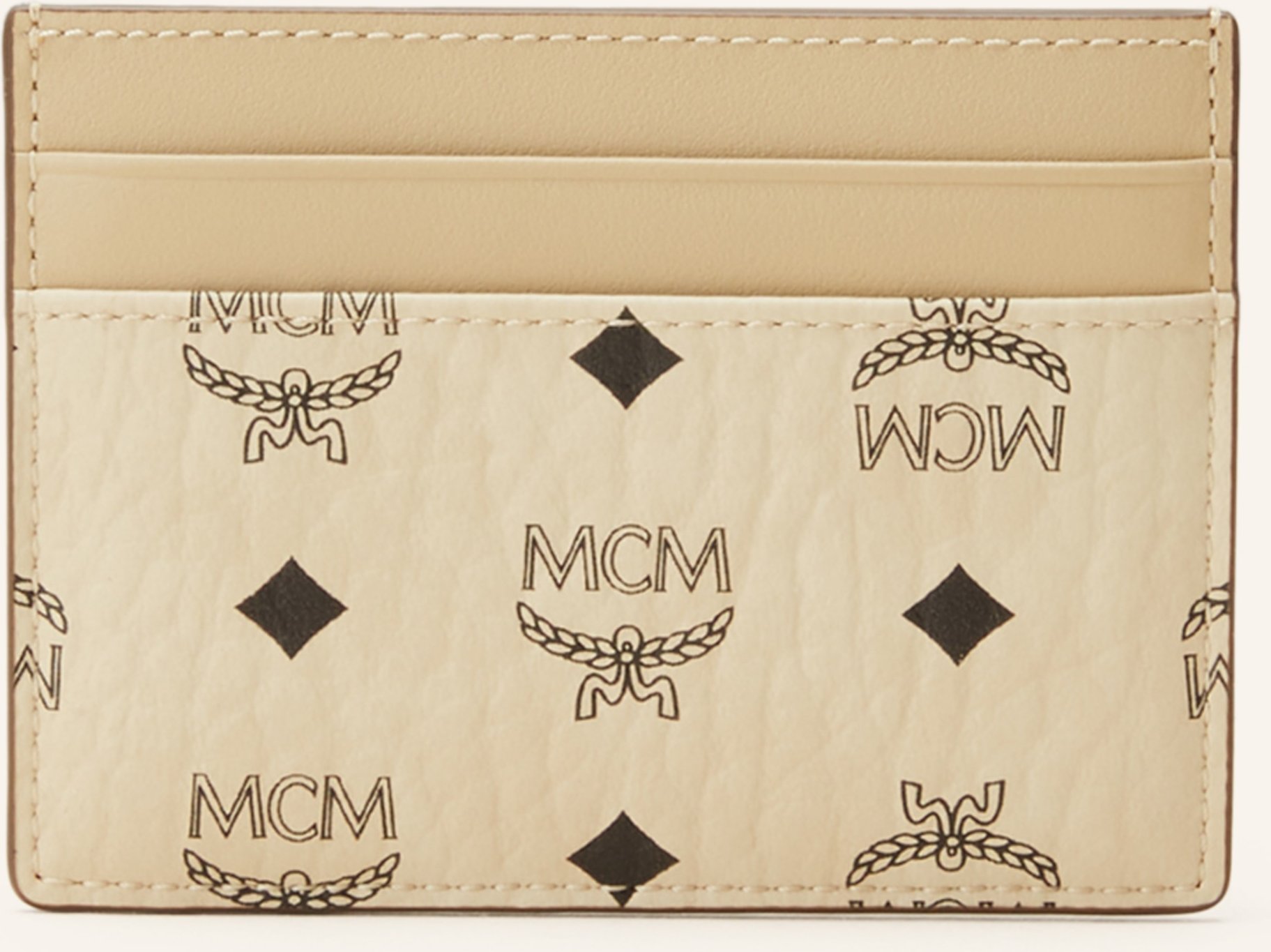 Thumbnail - Mcm Kartenetui Visetos beige