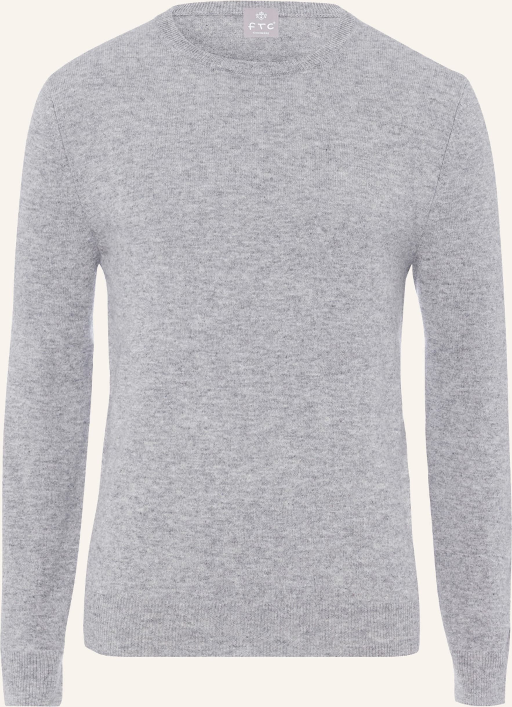 Thumbnail - Ftc Cashmere Cashmere-Pullover grau
