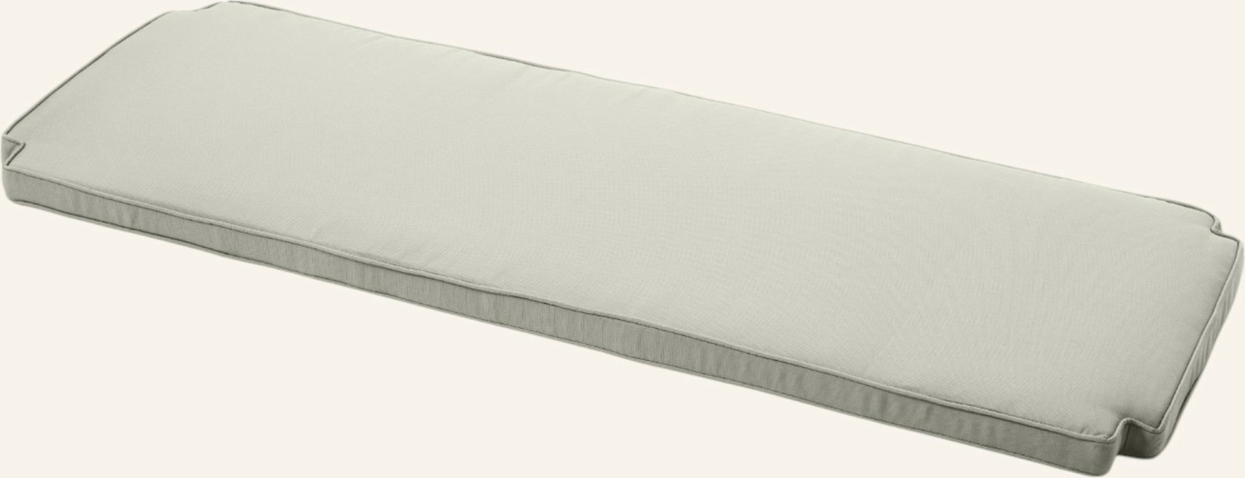 Cinas Holzbank-Kissen Rosenborg beige