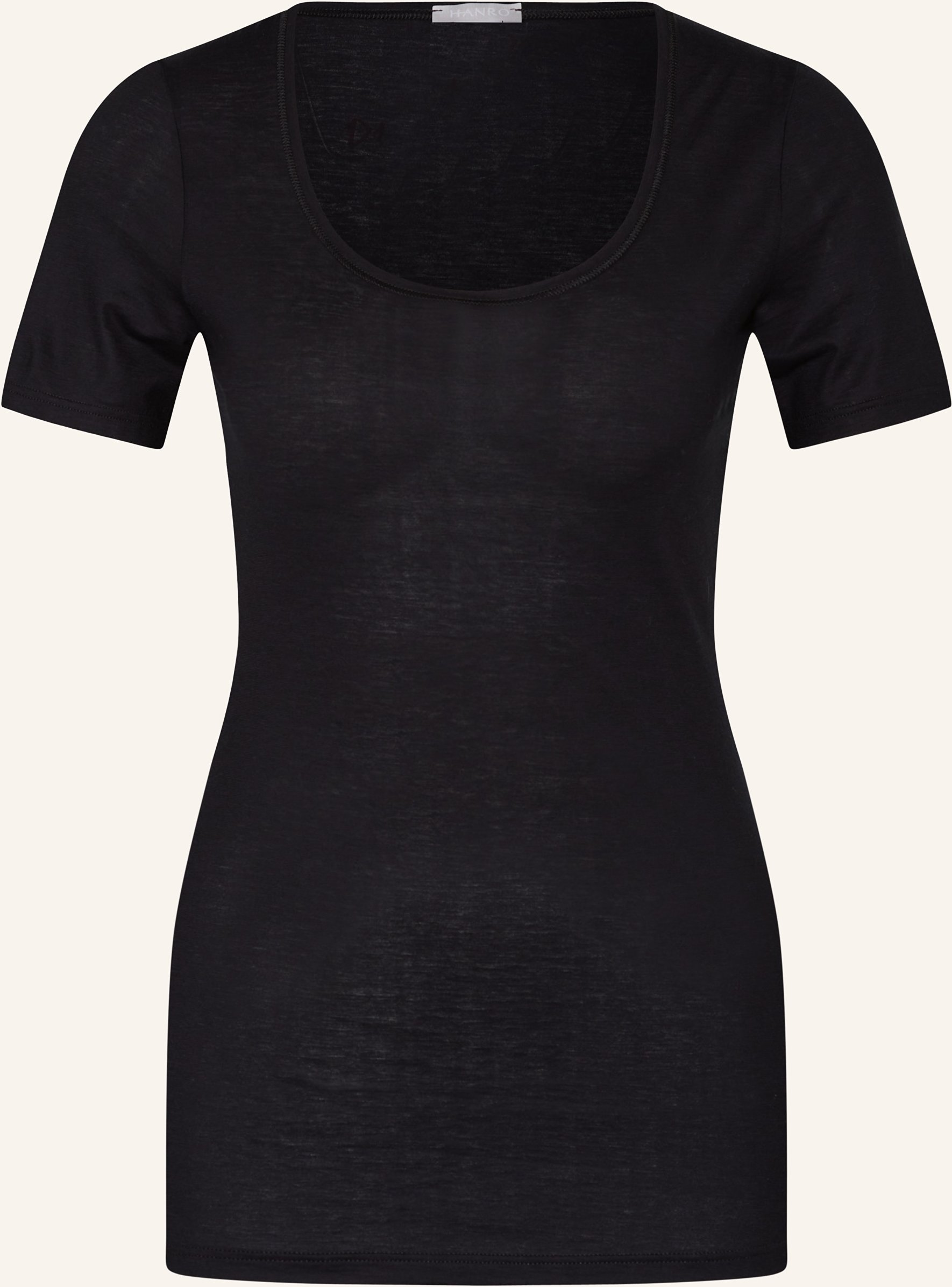 Hanro T-Shirt Ultralight schwarz