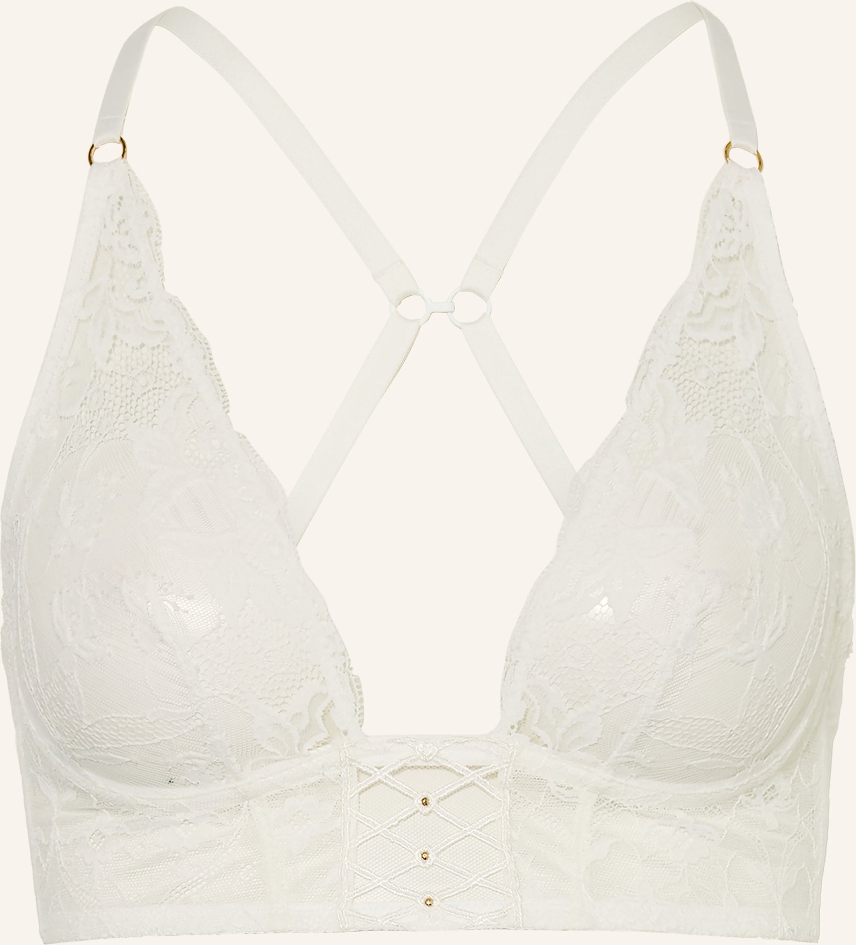 Aubade Triangel-Bh Kiss Of Love weiss