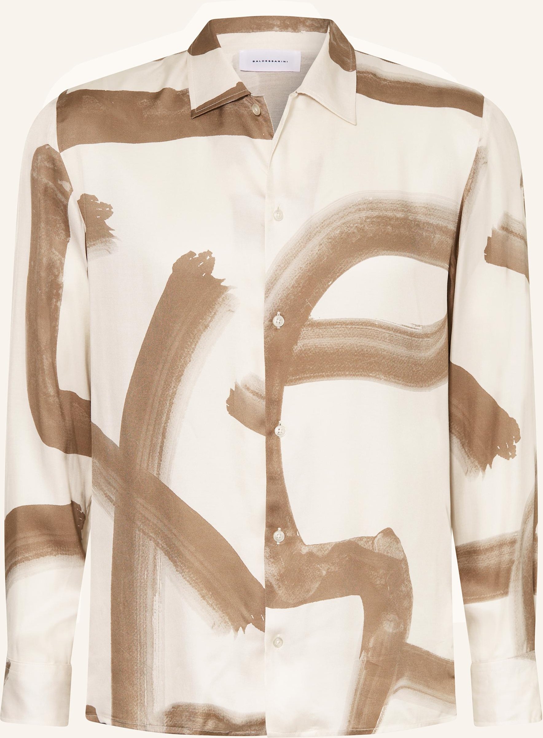 Baldessarini Satinhemd Easy Comfort Fit braun