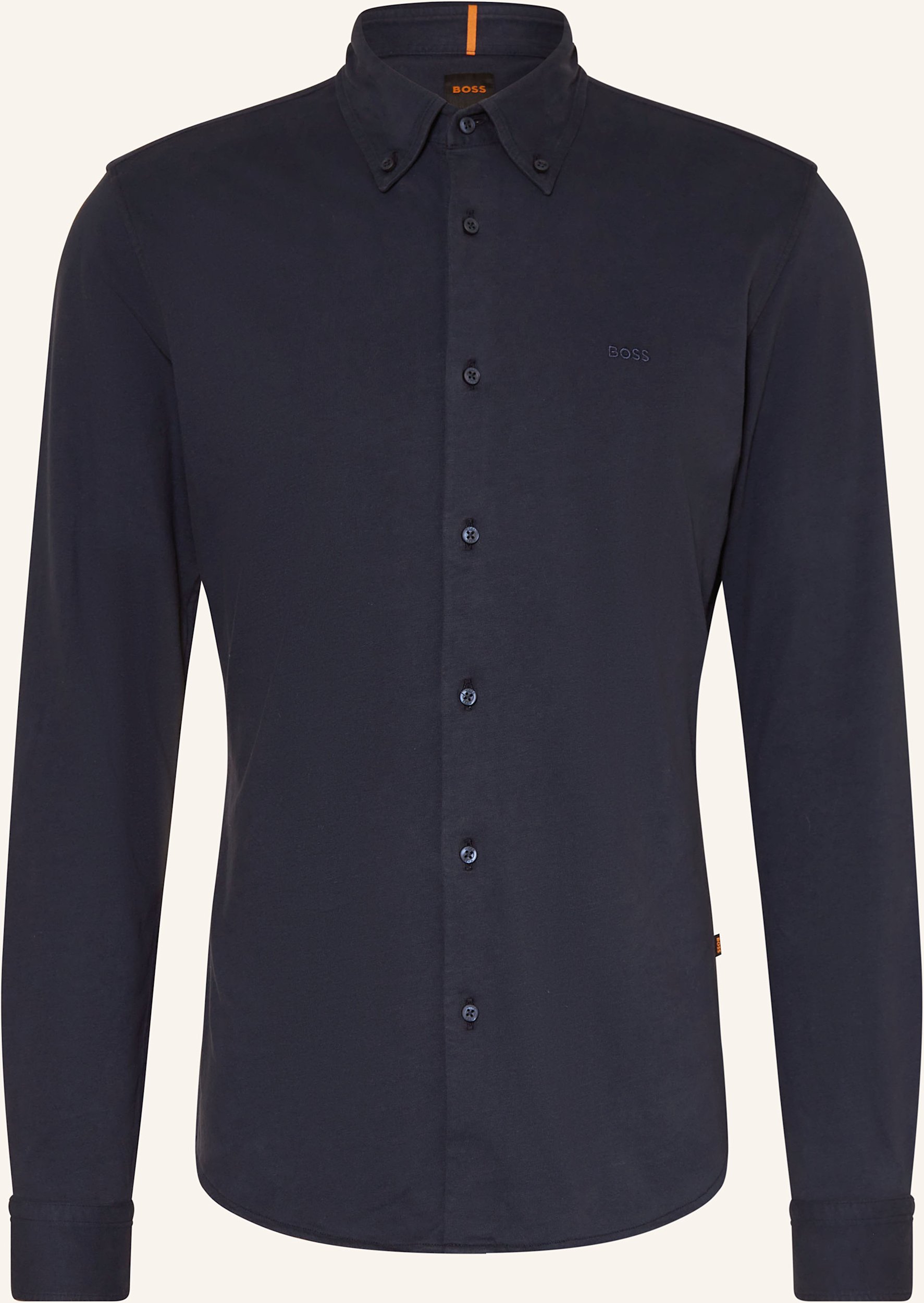 Thumbnail - Boss Jerseyhemd Myjersey Slim Fit blau