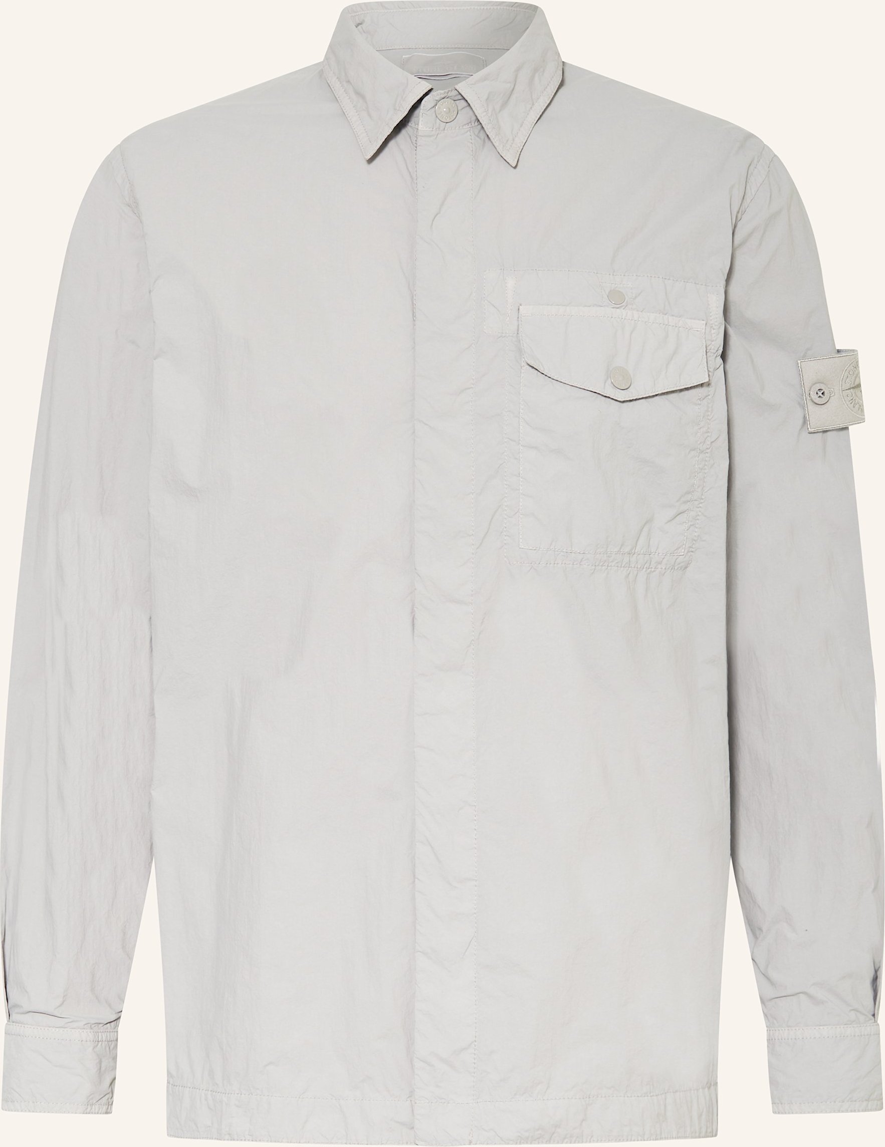 Thumbnail - Stone Island Jacke Ghost grau