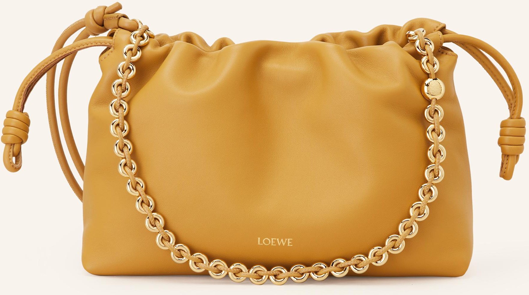 Loewe Clutch Flamenco gelb