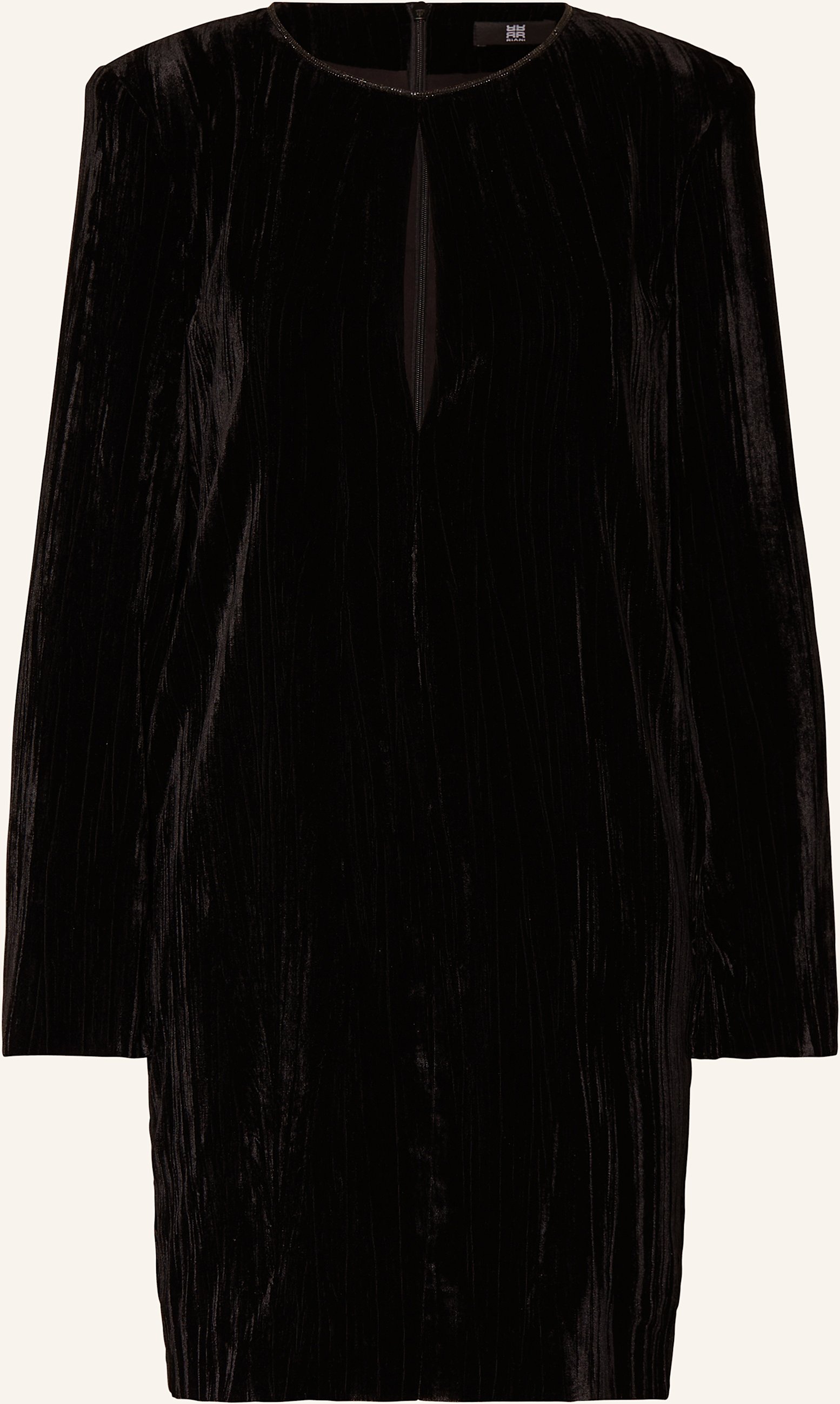 Thumbnail - Riani Samtkleid Mit Schmucksteinen schwarz