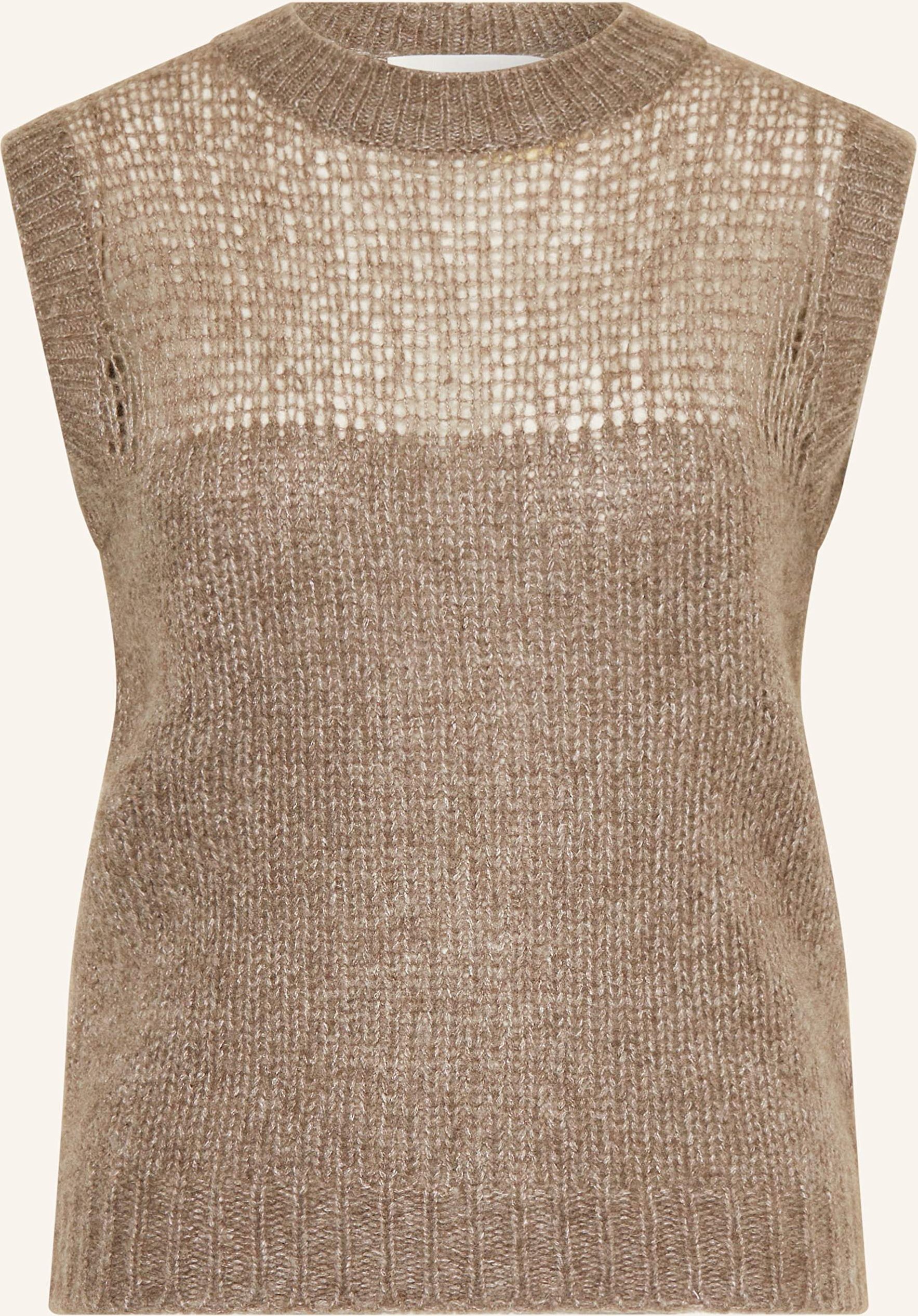 Lisa Yang Stricktop Darcia Aus Cashmere beige