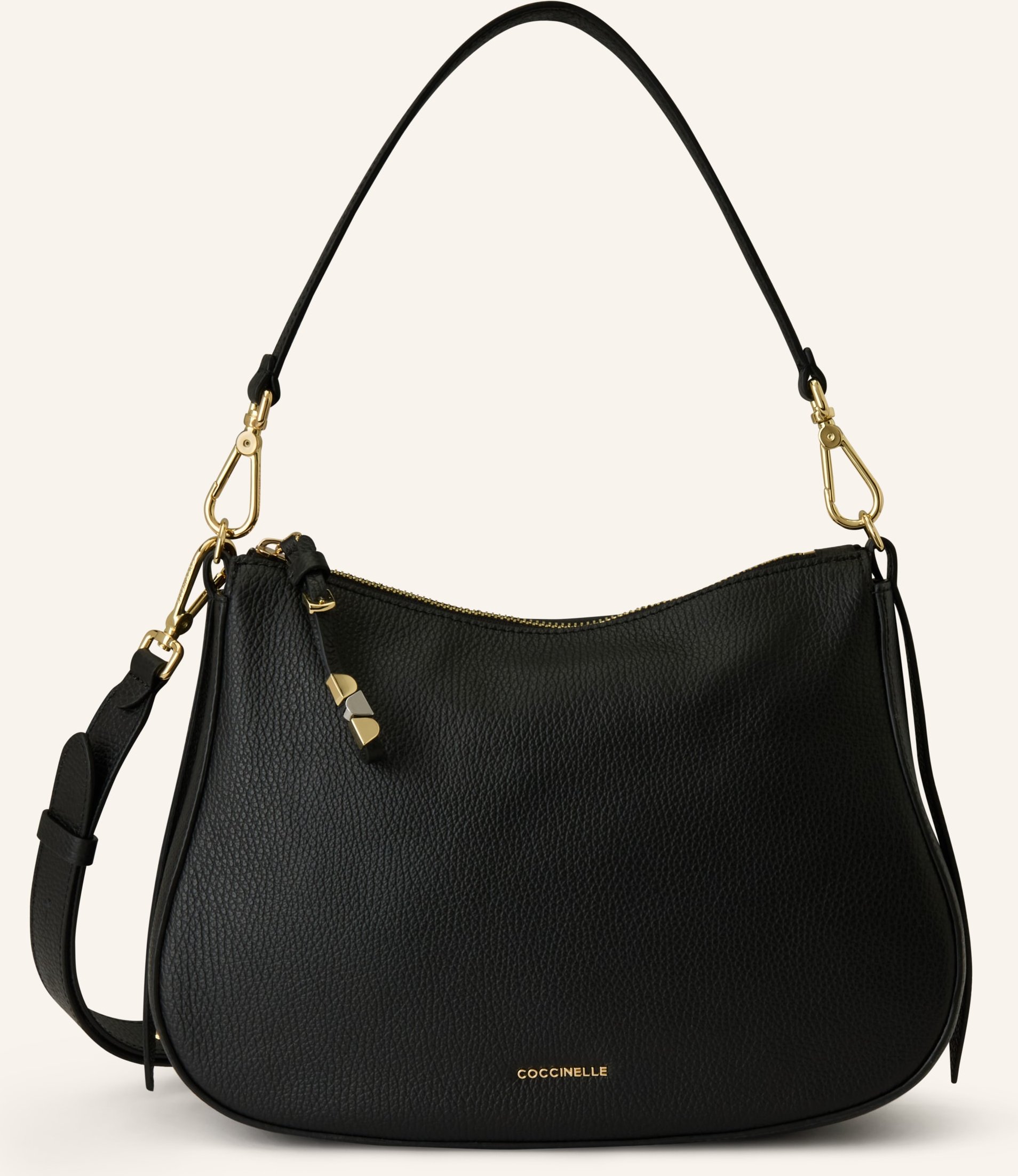 Coccinelle Beuteltasche schwarz