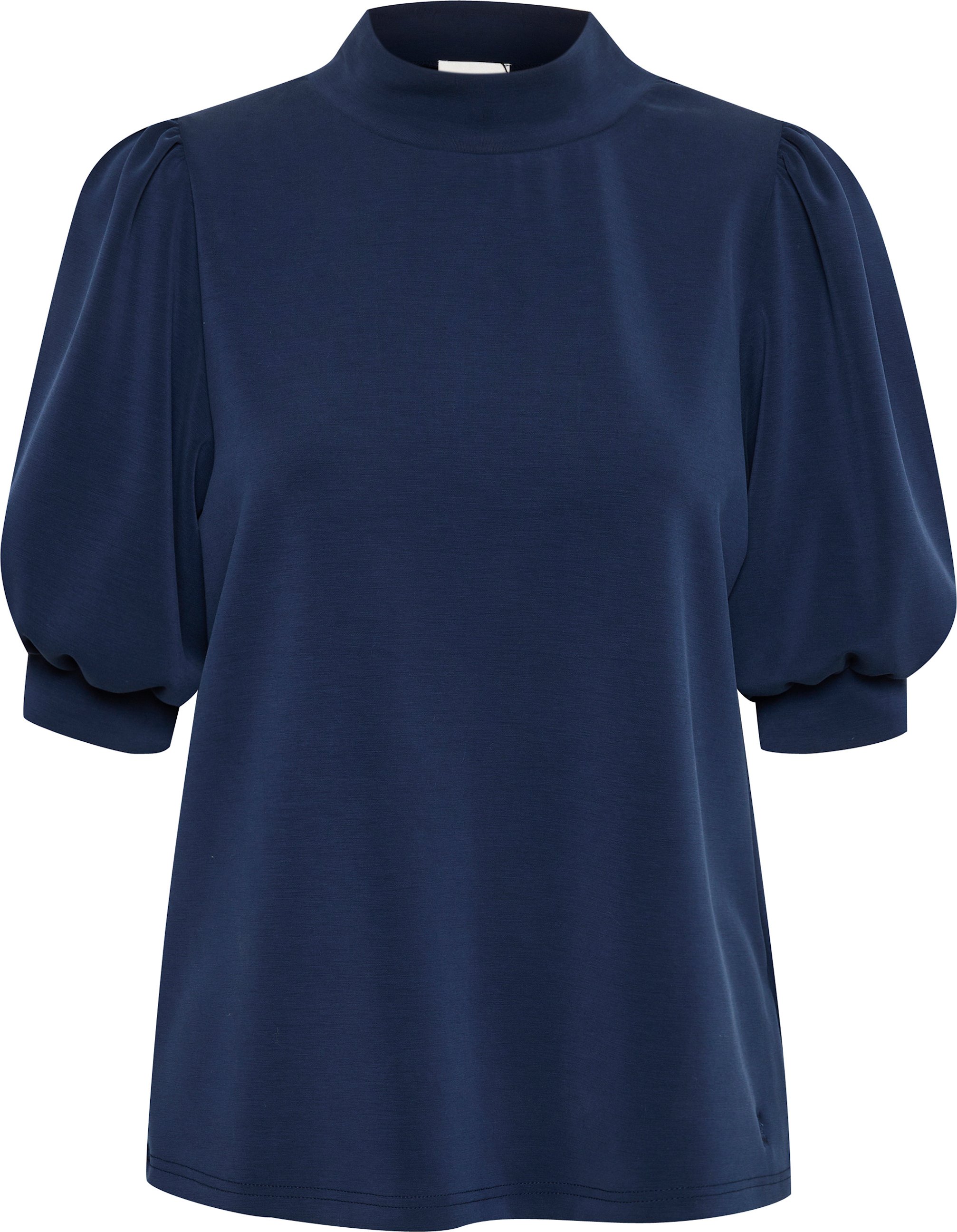 My Essential Wardrobe Bluse Puff blau