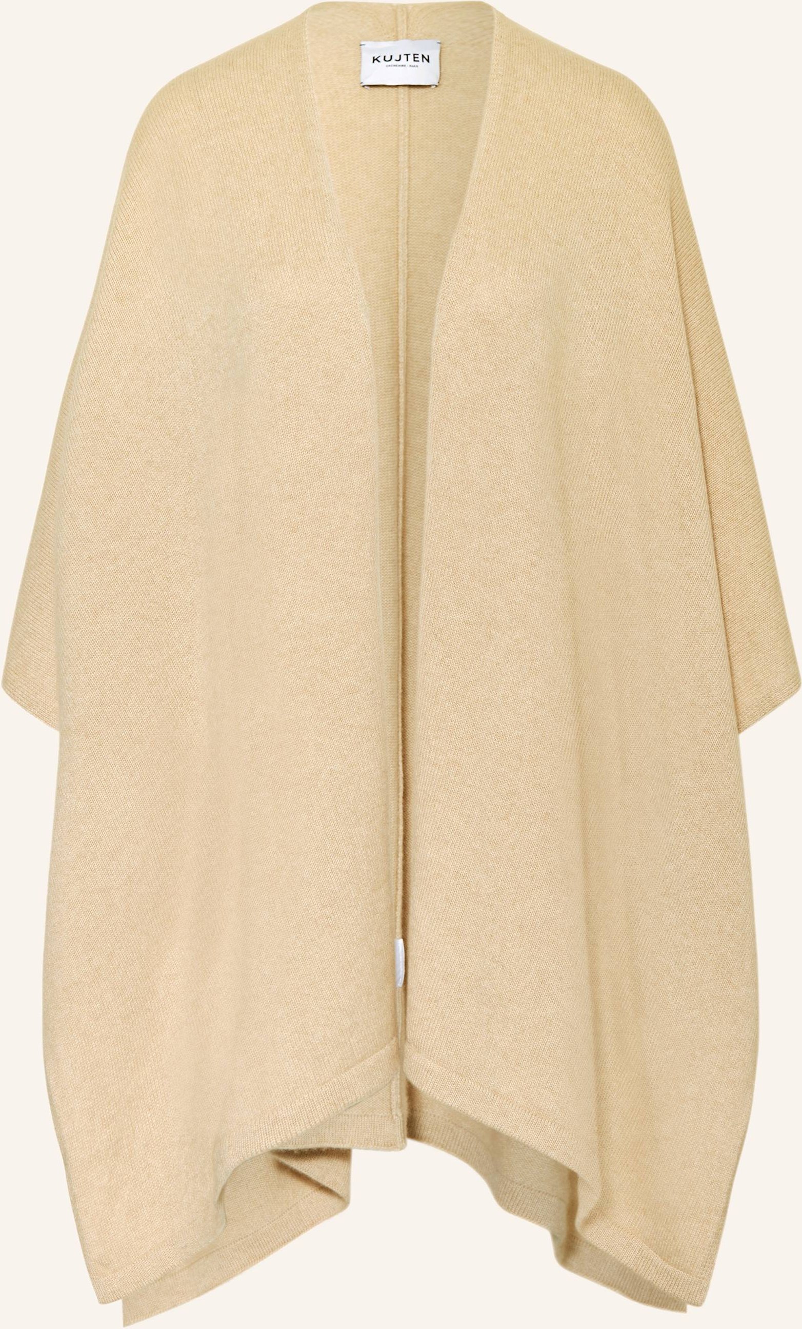 Kujten Strickhülle Valya Aus Cashmere beige