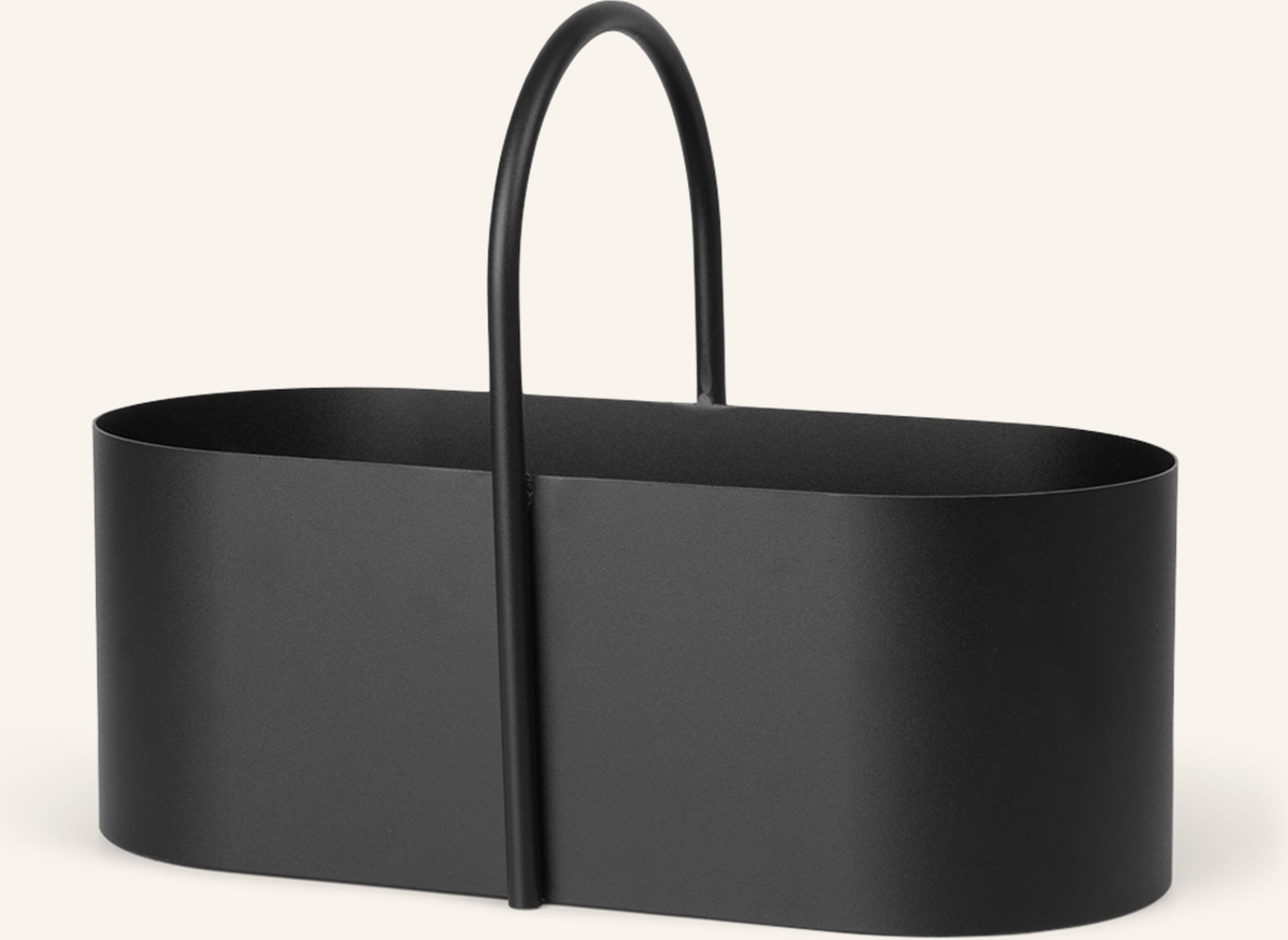 Ferm Living Korb Grib schwarz