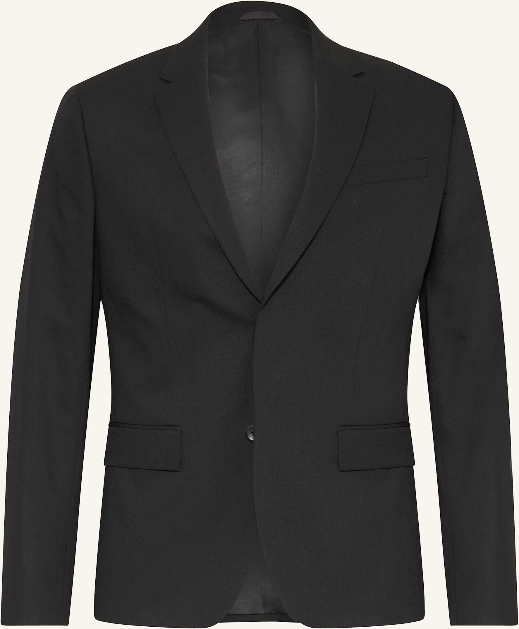 Calvin Klein Anzugsakko Slim Fit schwarz