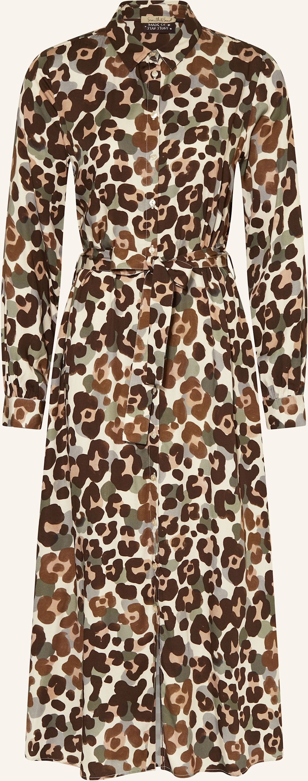 Thumbnail - Smith & Soul Hemdblusenkleid braun