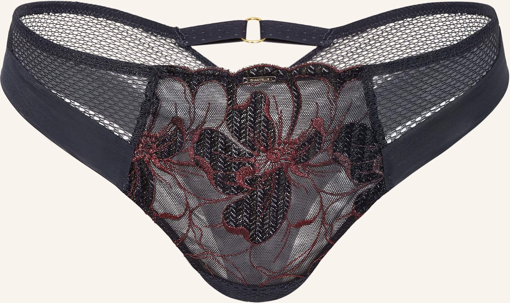 Thumbnail - Chantelle String Fleurs Signature blau