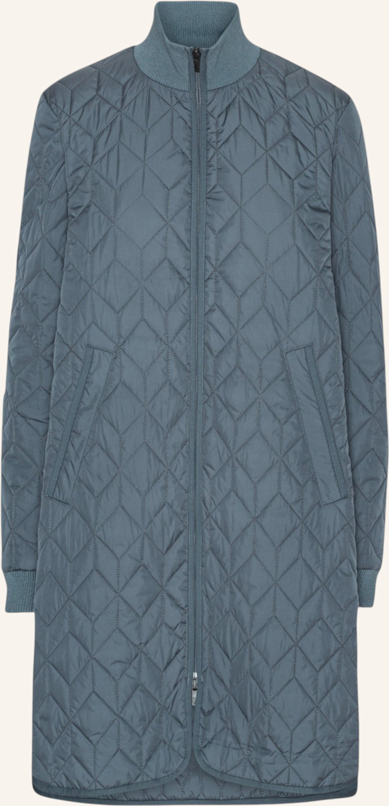 Ilse Jacobsen Steppmantel blau