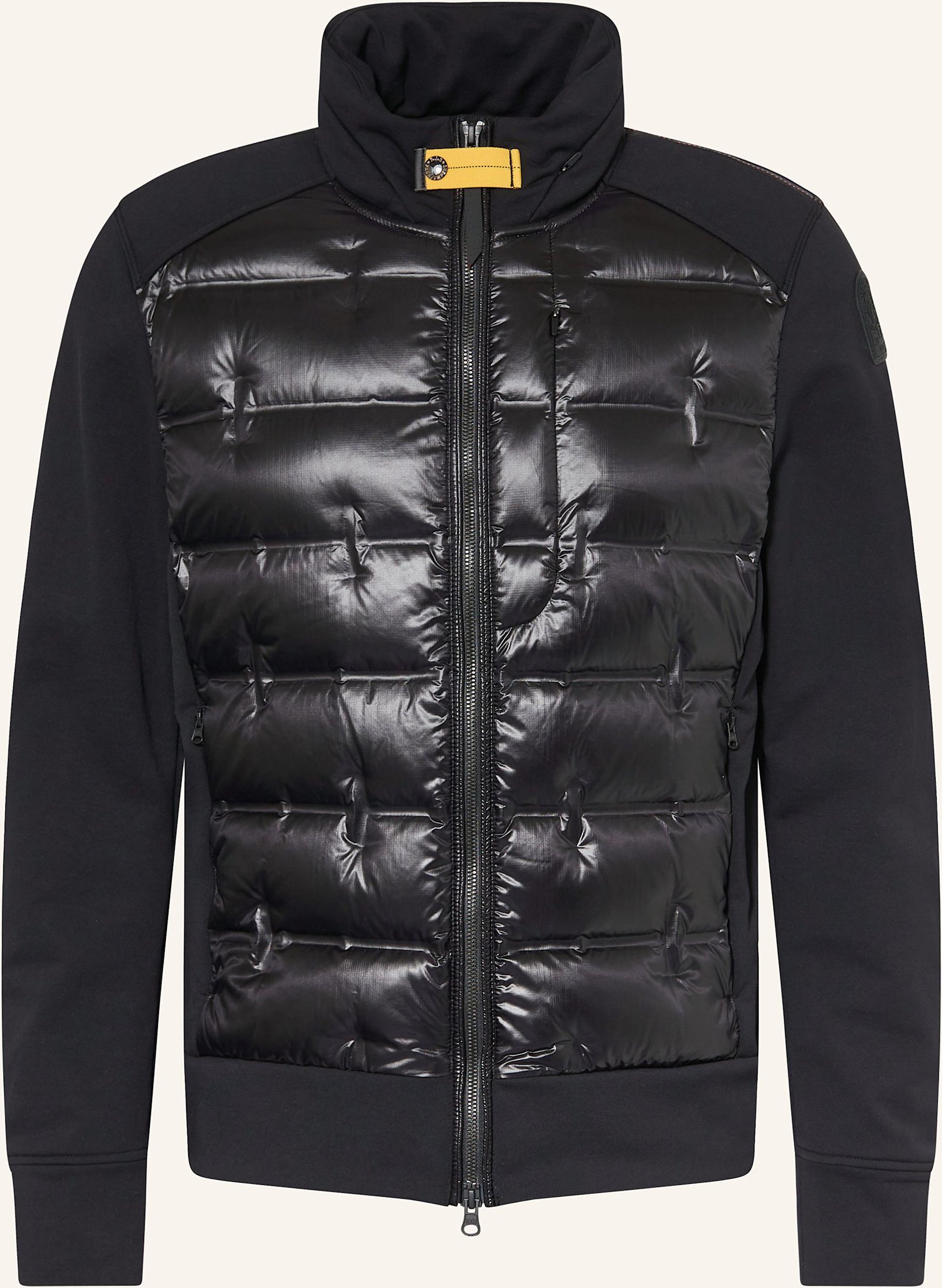 Thumbnail - Parajumpers Daunenjacke Matty Im Materialmix schwarz