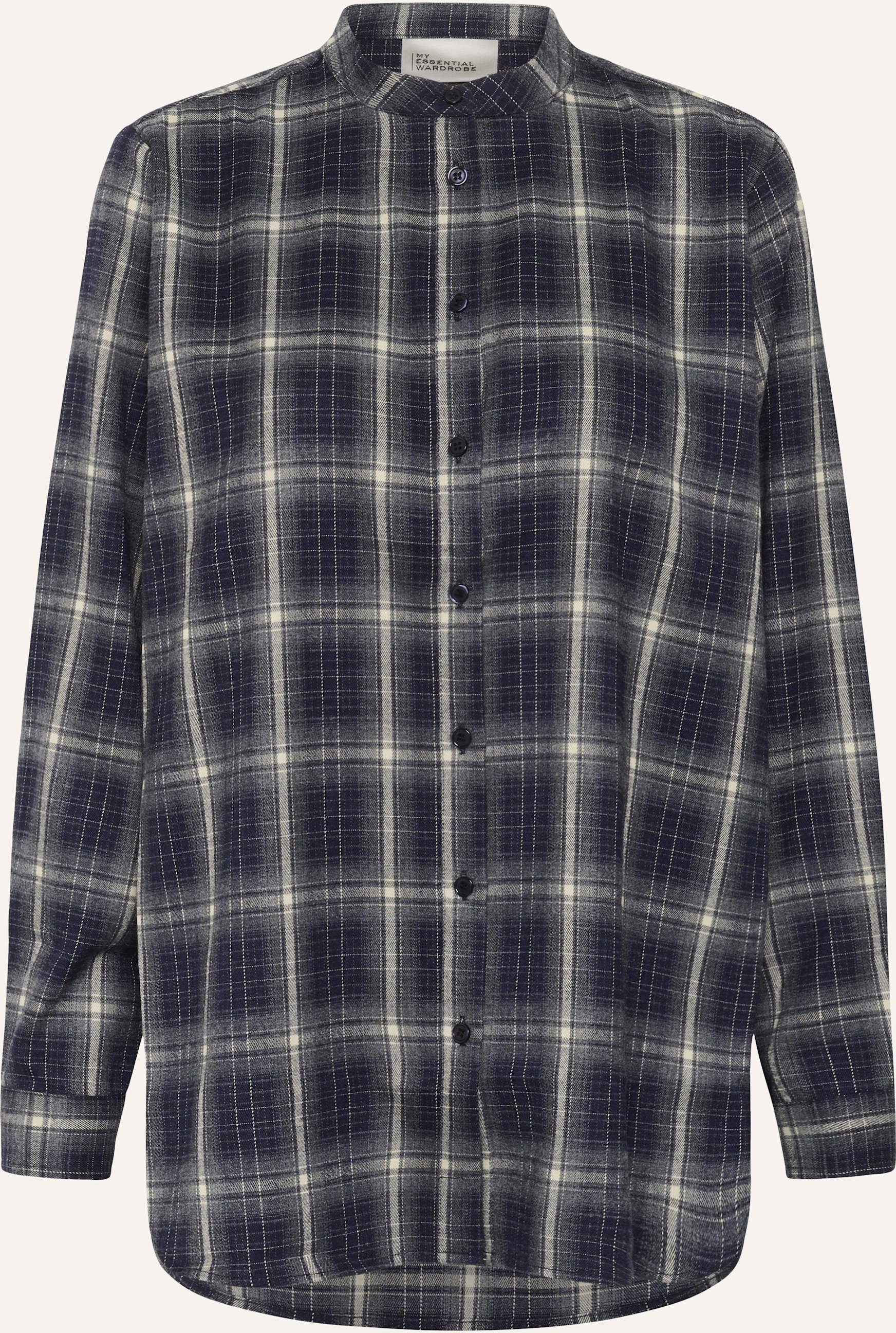 My Essential Wardrobe Oversized-Hemdbluse Marly blau