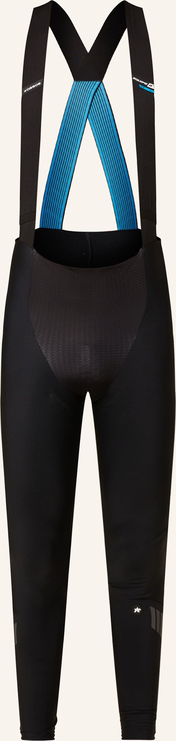 Assos Thermo-Radhose Equipe R Winter Mit Trägern Und Gepolstertem Einsatz schwarz