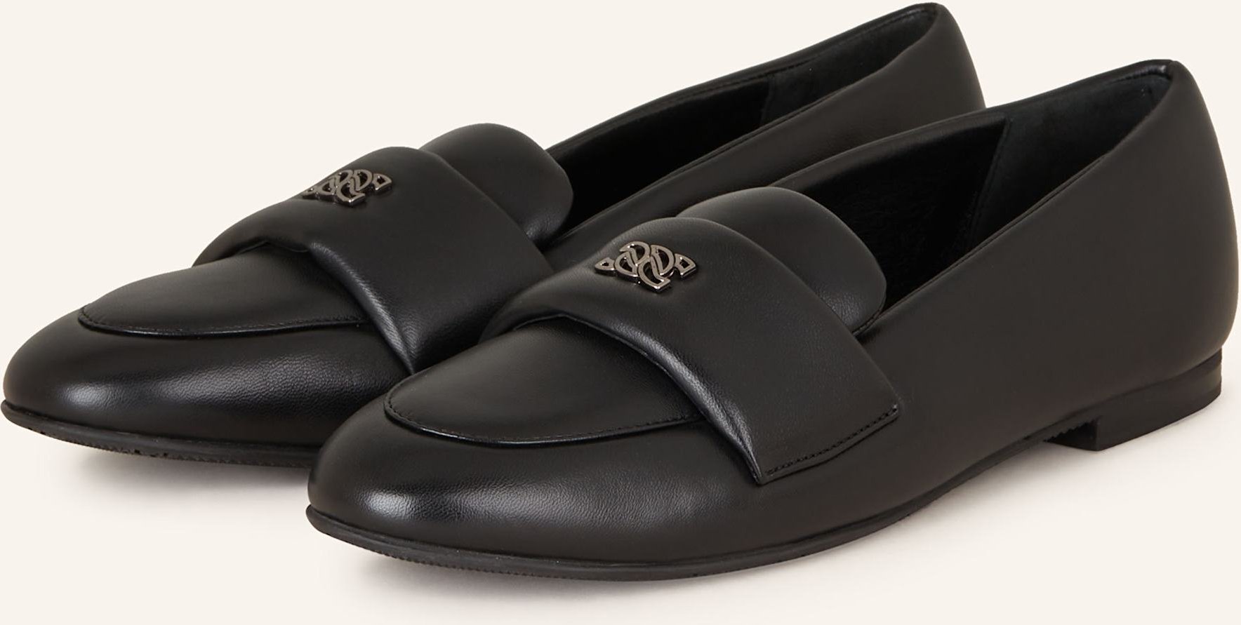 Casadei Loafer schwarz