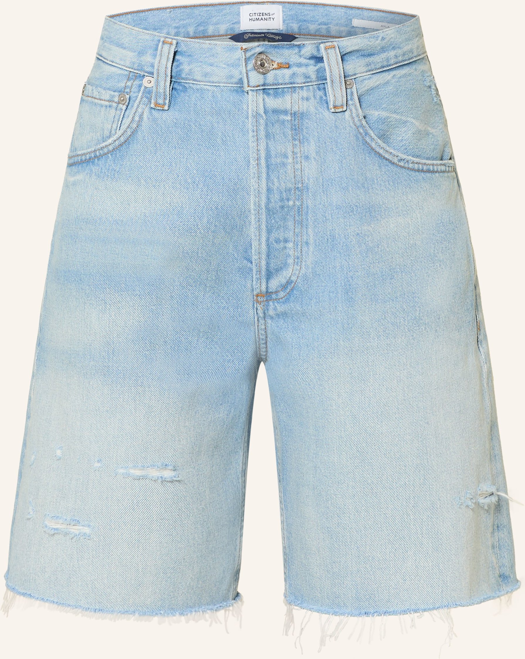 Citizens Of Humanity Jeansshorts Ayla blau