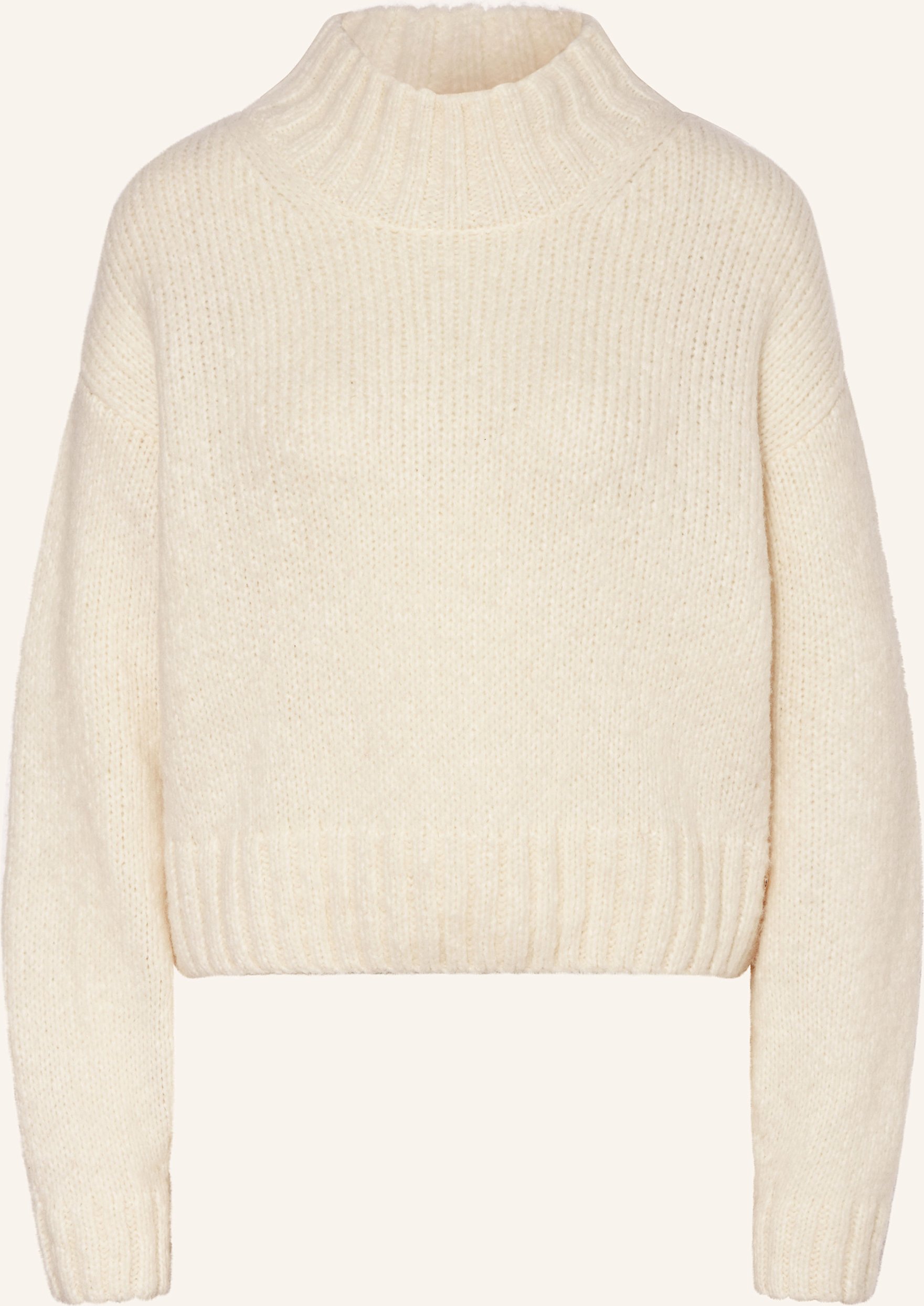 Thumbnail - Marc Cain Pullover Mit Alpaka weiss