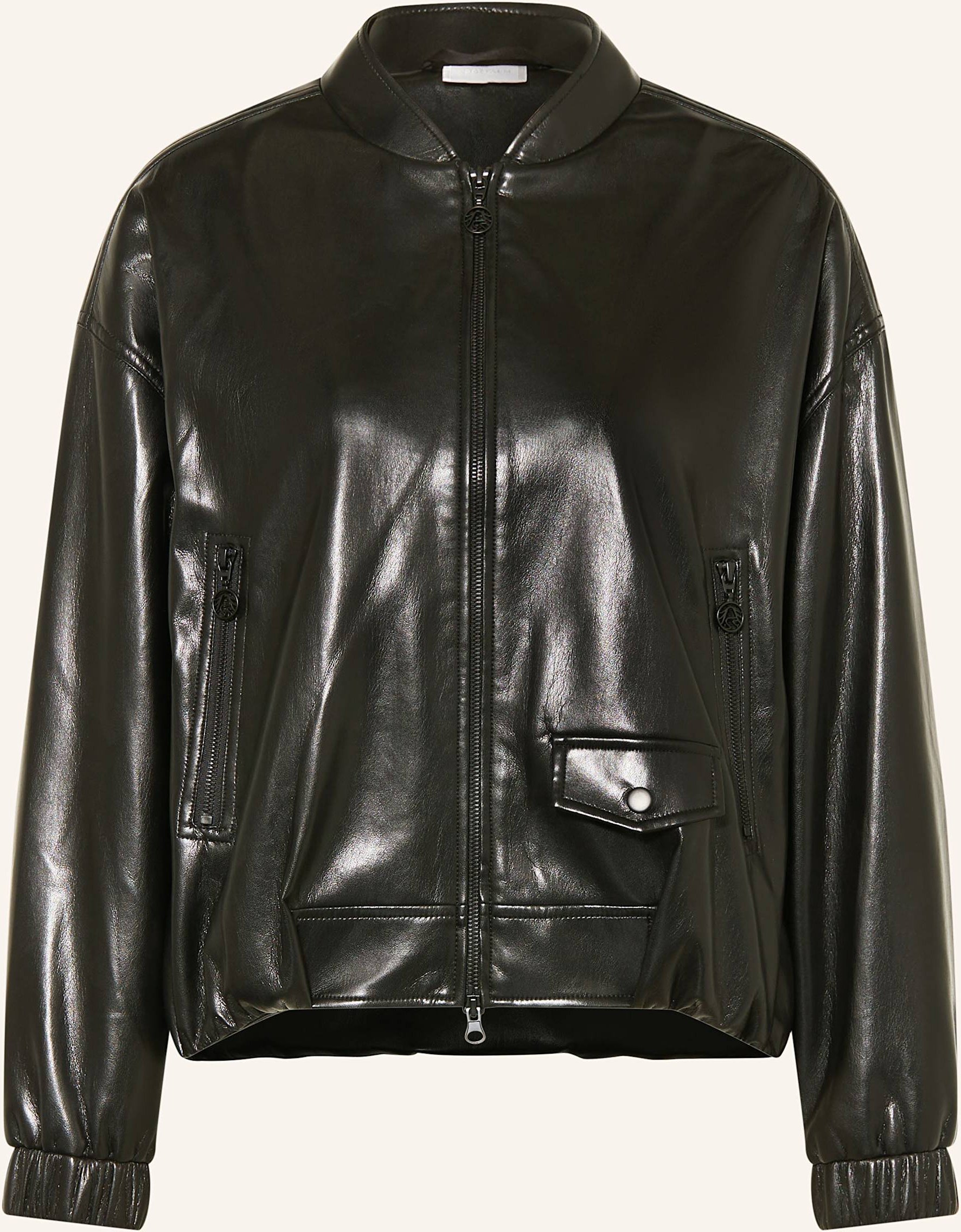 Sportalm Blouson In Lederoptik schwarz