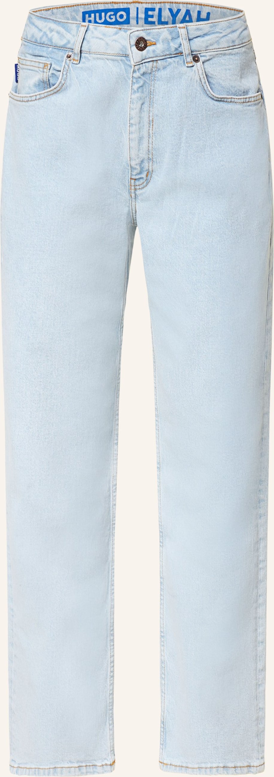Hugo Straight Jeans Elyah blau
