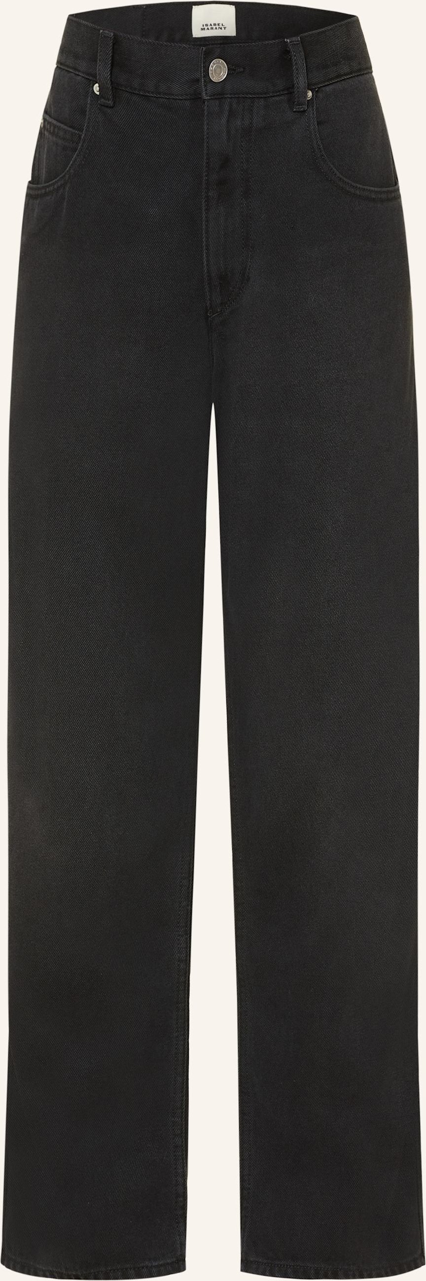 Marant Étoile Wide Leg Jeans Jenny grau