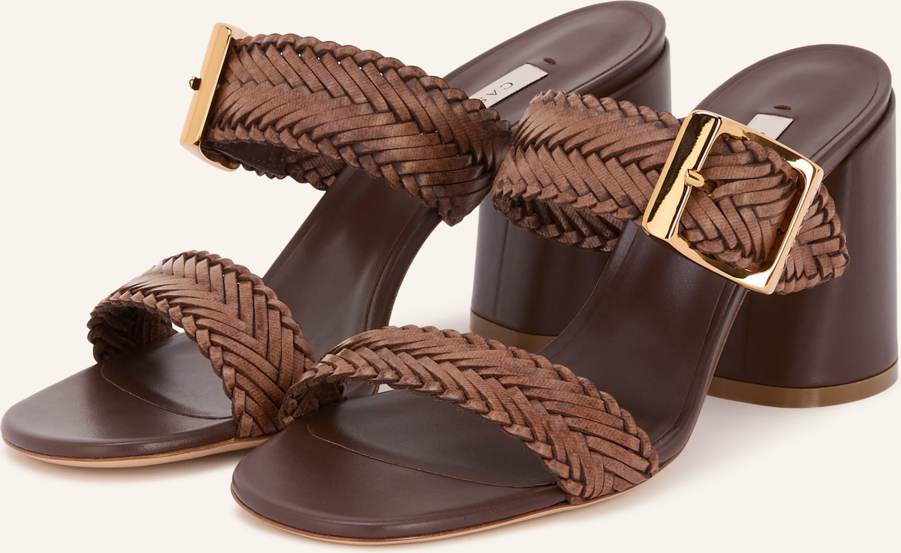 Casadei Mules Cleo braun