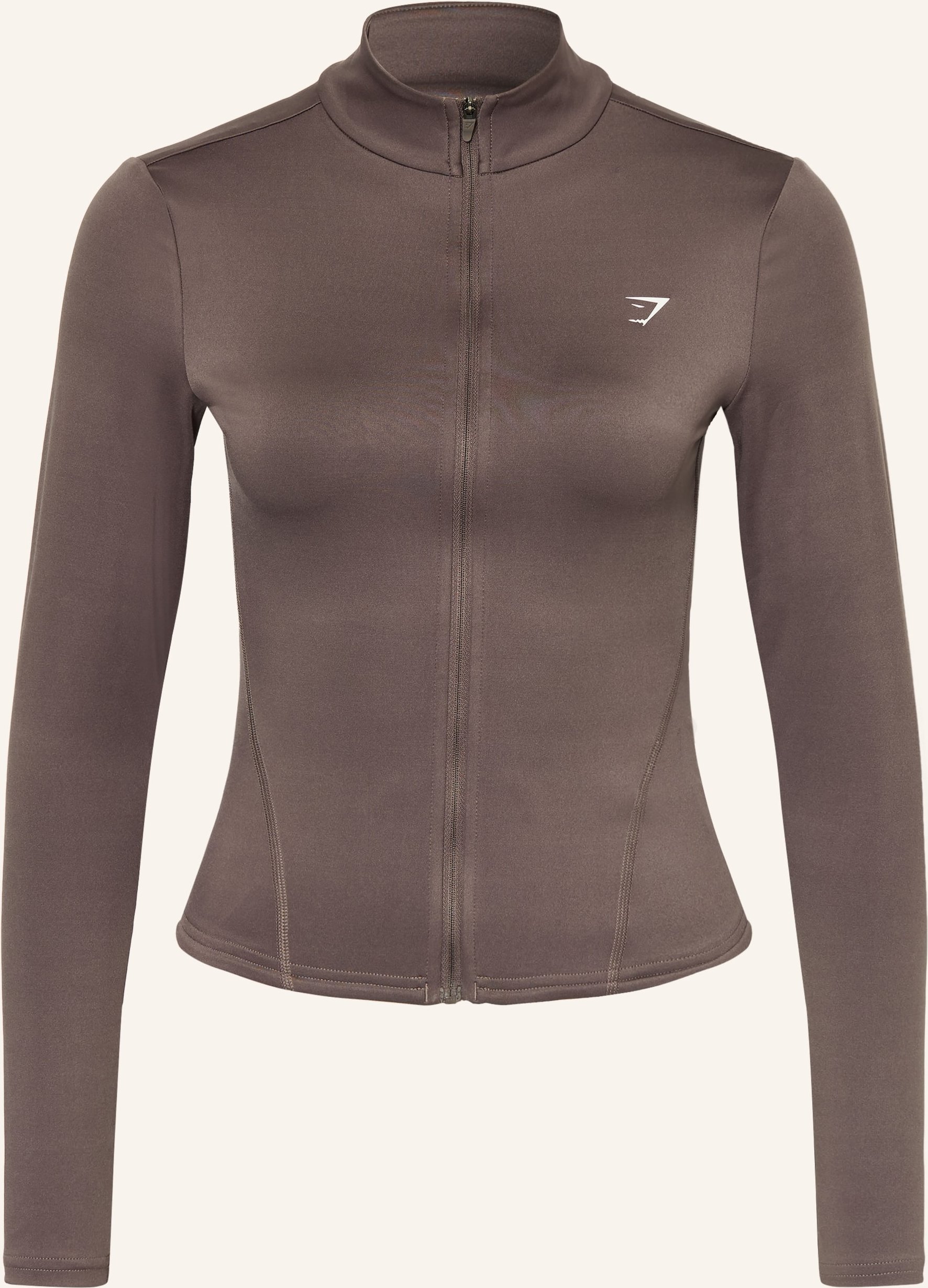 Gymshark Trainingsjacke braun