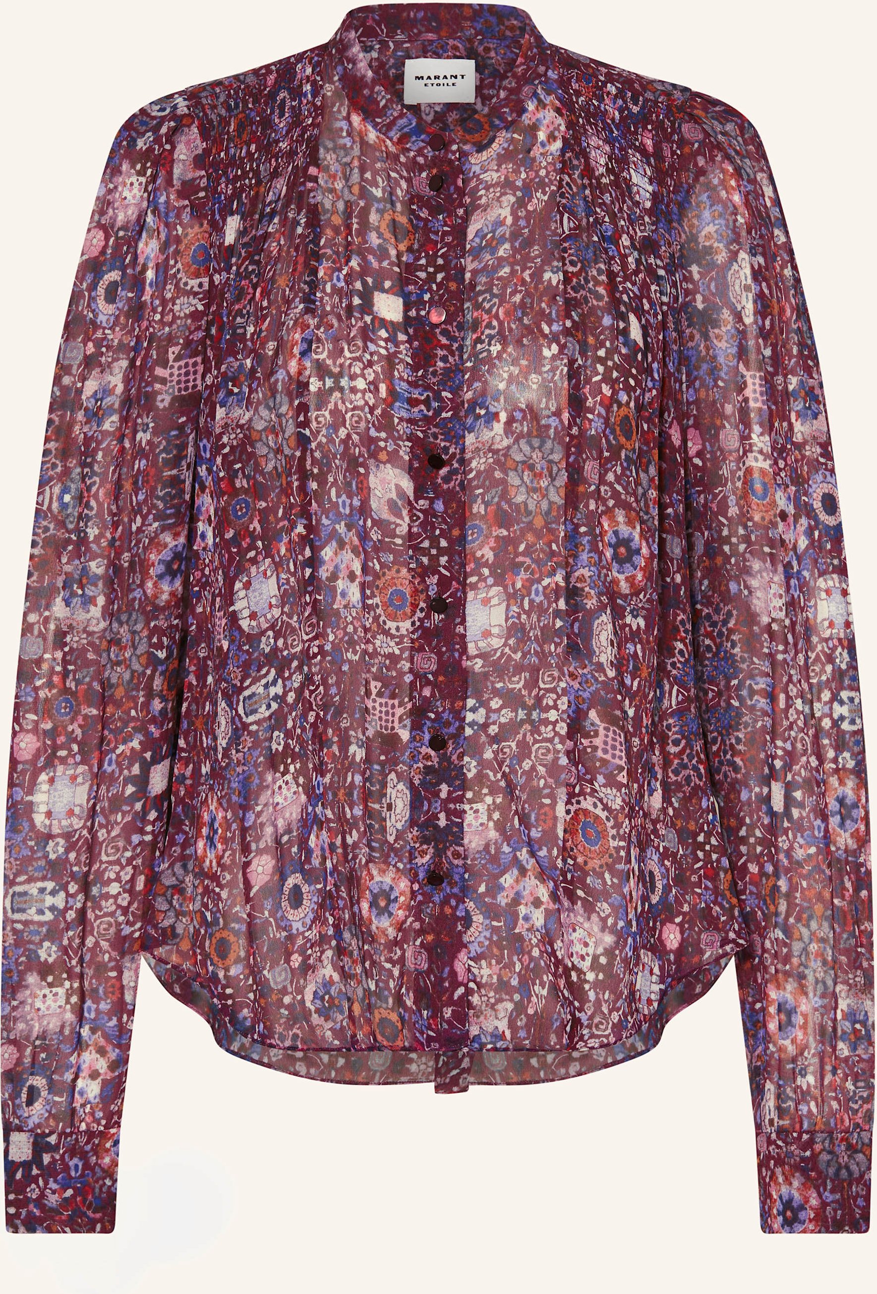 Thumbnail - Marant Étoile Bluse Noeline lila