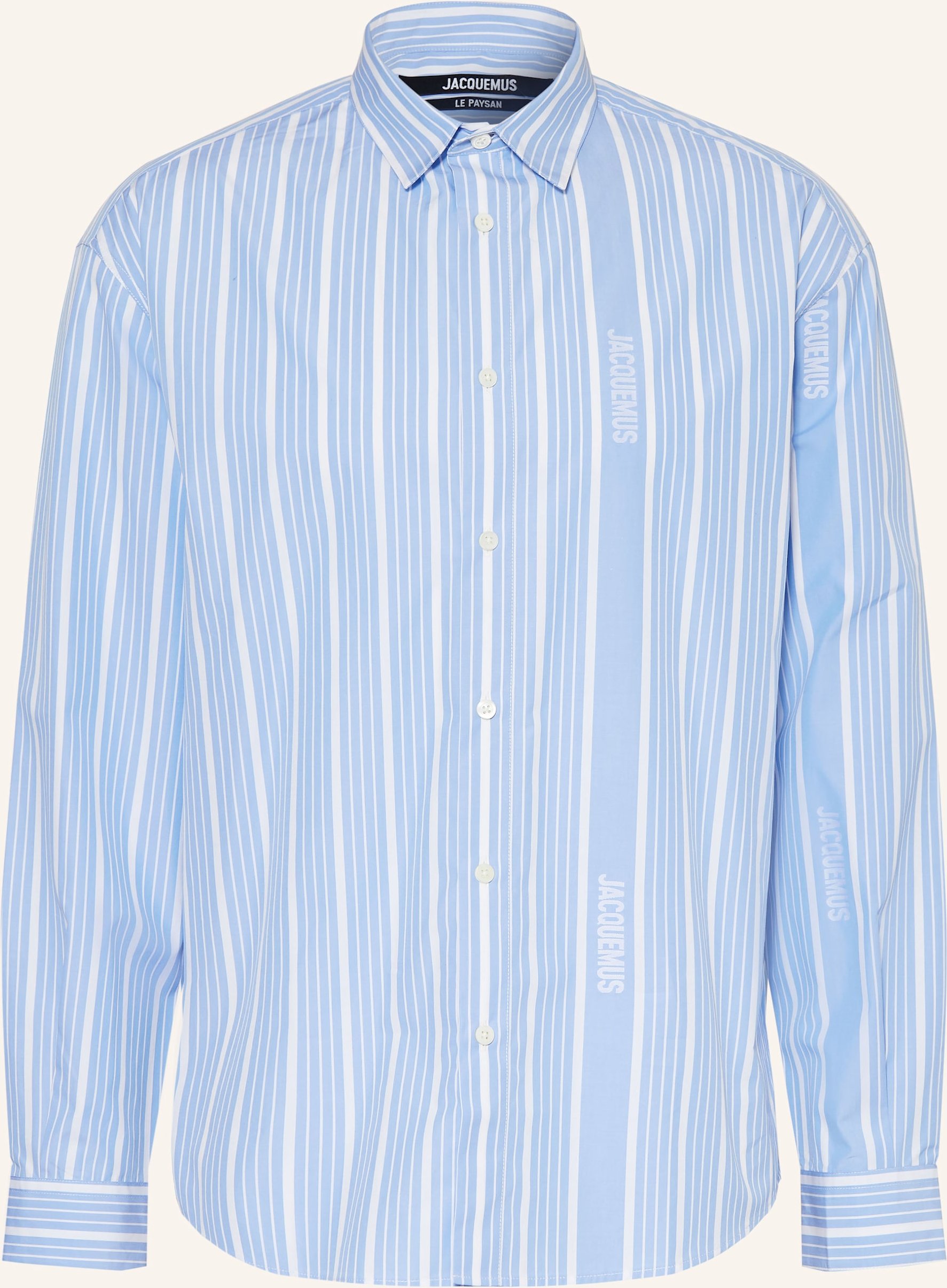 Jacquemus Hemd La Chemise Simon Comfort Fit blau