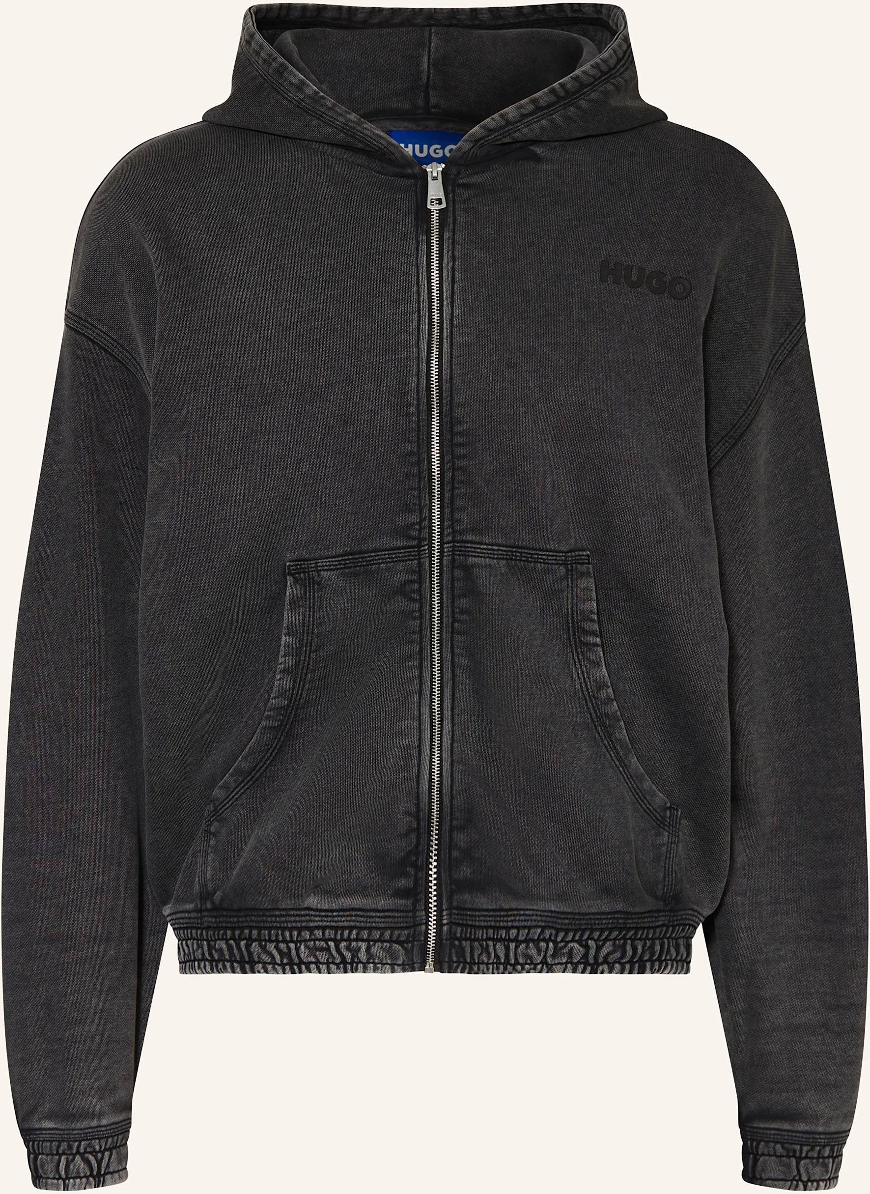 Thumbnail - Hugo Blue Sweatjacke Nebudi schwarz